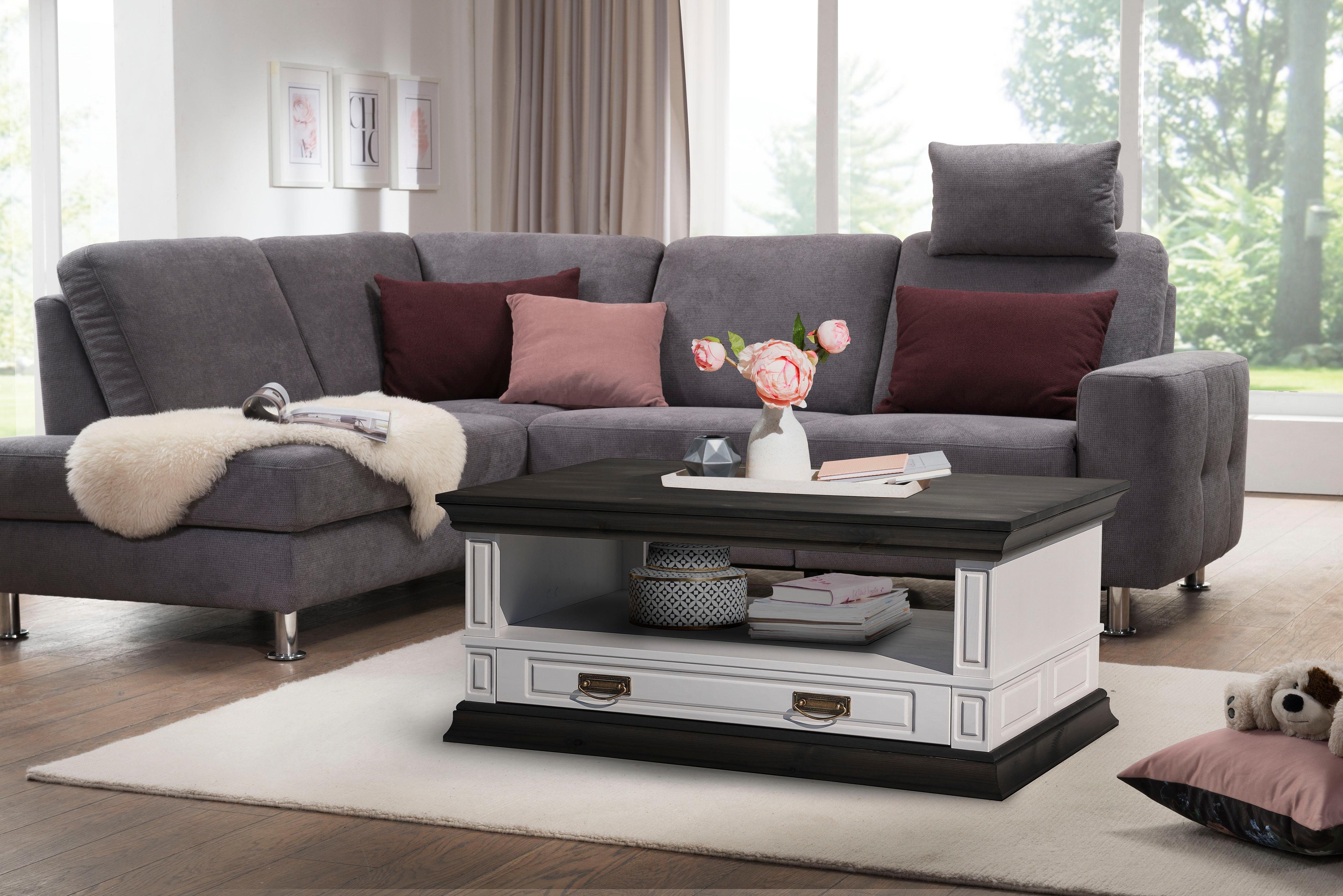 Home affaire Couchtisch Vinales, Breite 100 cm, mit 1 Schublade günstig online kaufen