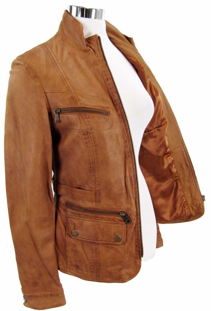 Lederjacke