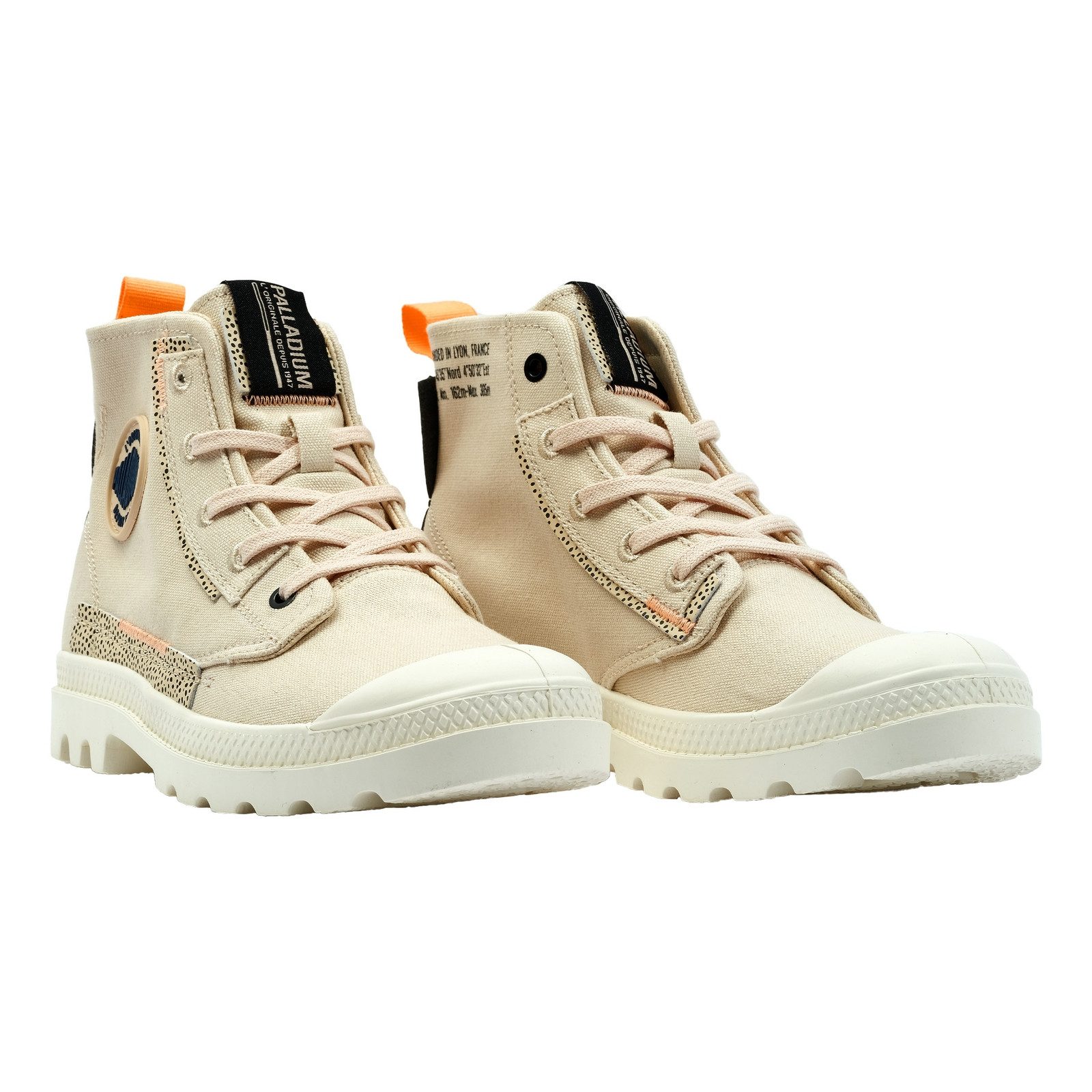 Palladium Pampa Underlayer Schnürschuh mit Markendetails günstig online kaufen