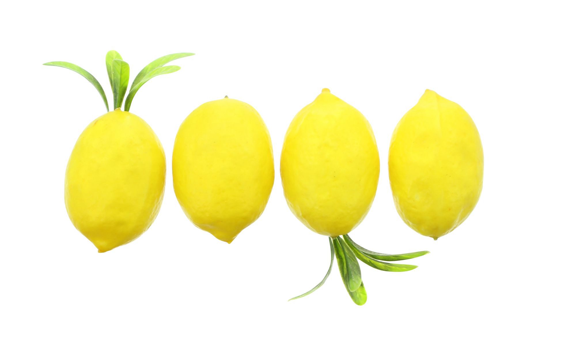 Frank Flechtwaren Dekoobjekt, künstliche Zitronen 8er Set