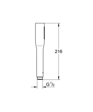 Grohe Handbrause Grohe Handbrause Get 1 Strahlart, verchromt