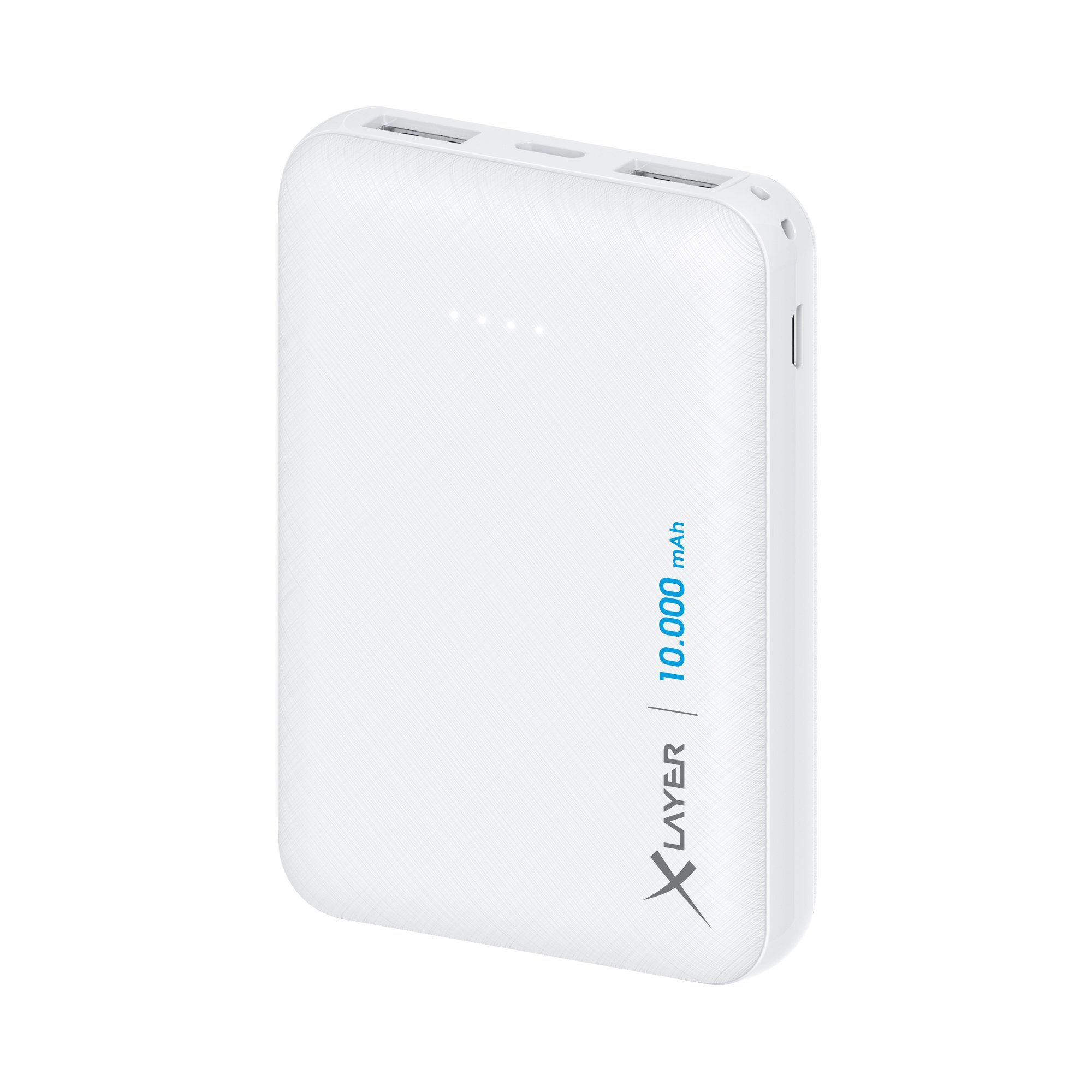 XLAYER Powerbank Micro 10000mAh Akku schnelles Aufladen externes Ladegerät Powerbank – Bild 2 von 2