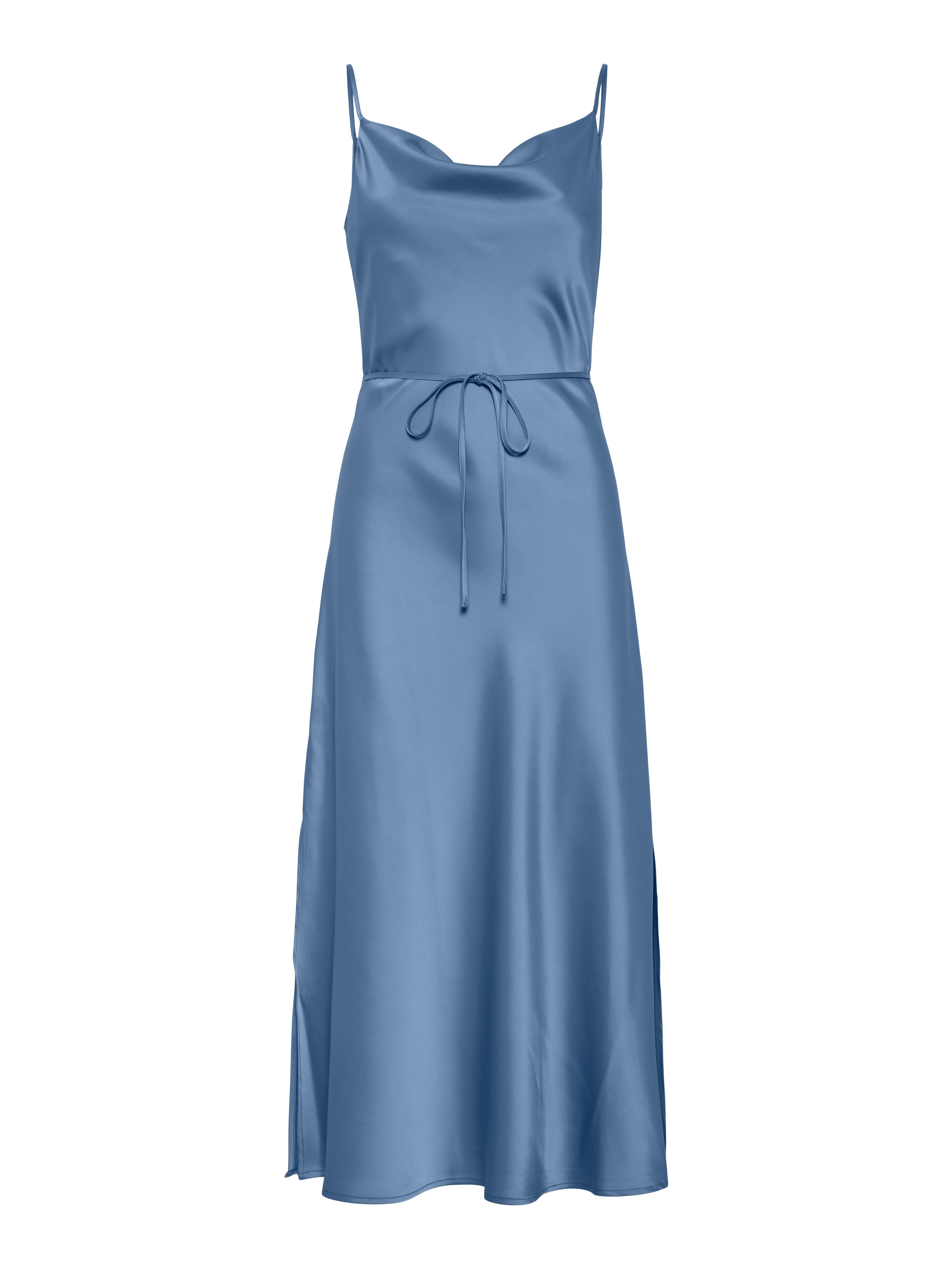 Y.A.S Spaghettikleid YASTHEA STRAP LONG DRESS S. NOOS Sommerkleid