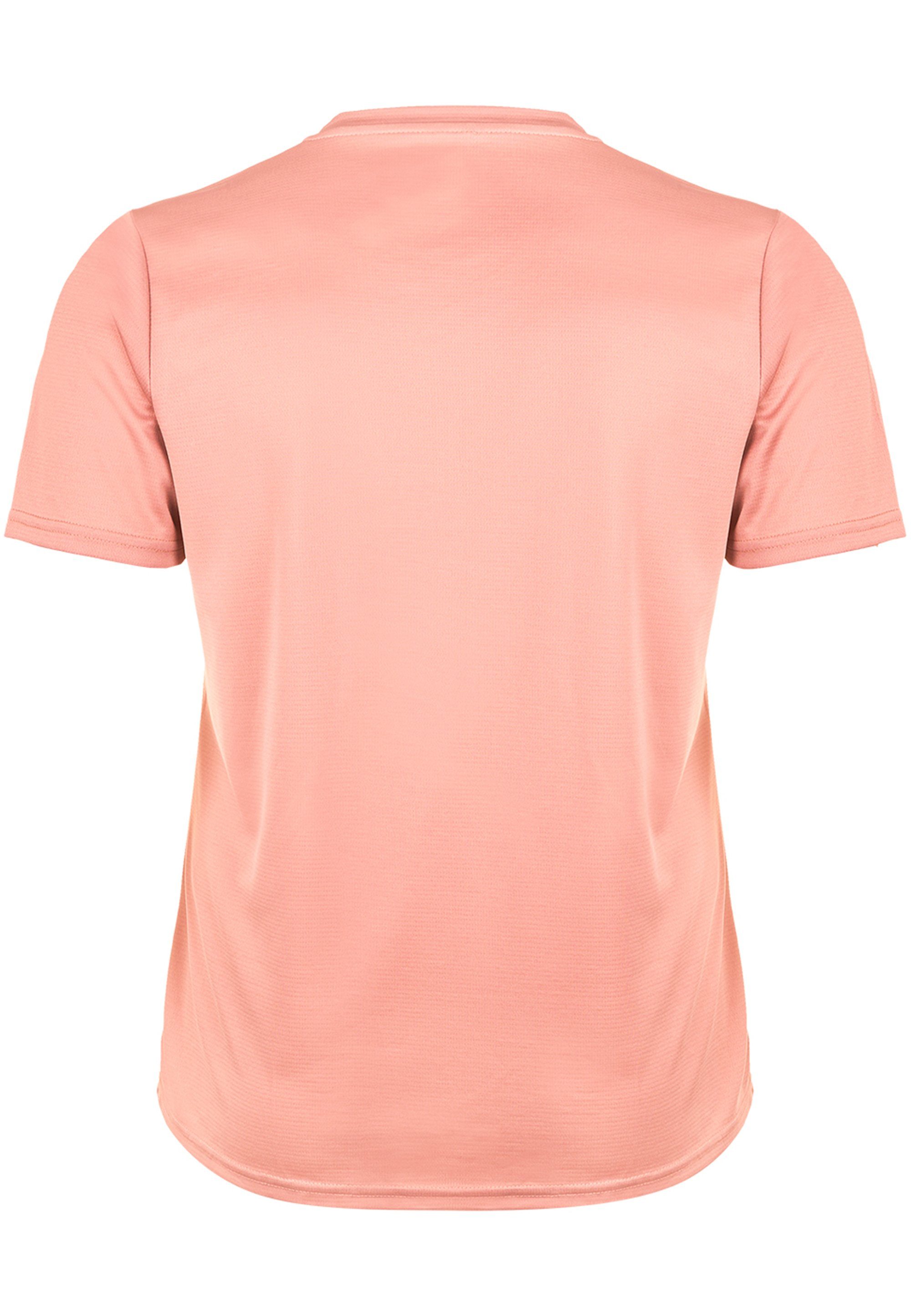 Funktionsshirt ANNABELLE (1-tlg) Endurance by Q DRY-Technologie QUICK rosa-pastell mit