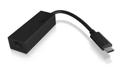 ICY BOX USB 3.2 Gen 1 Type-C zu Gigabit Ethernet LAN Adapter Netzwerk-Adapter