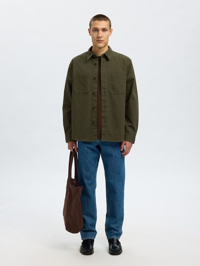 SELECTED HOMME Langarmhemd SLHTRAVIS