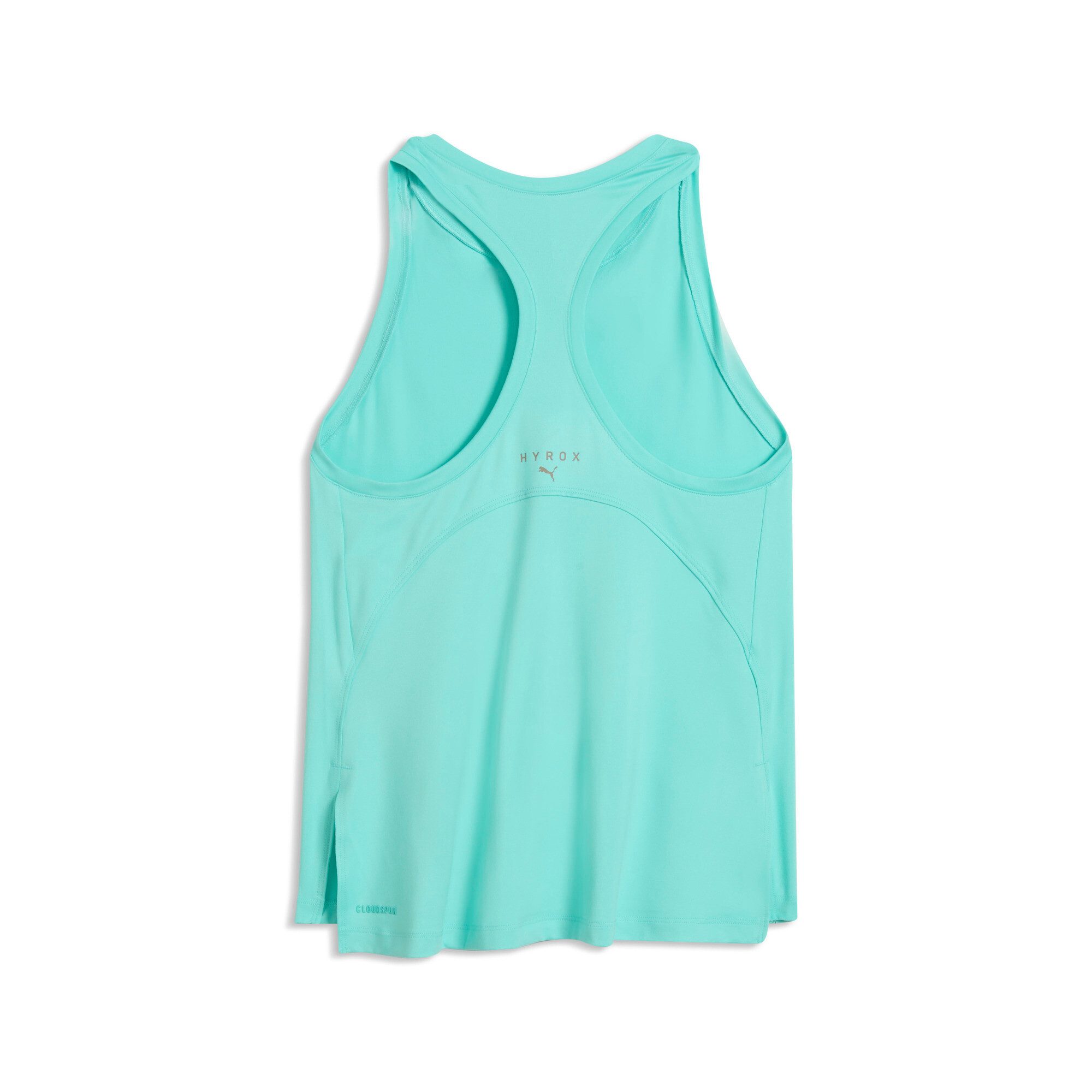 PUMA Tanktop W X HYROX CLOUDSPUN RACERBACK TANK mit Rundhalsausschnitt, ärmelloses Design, Regular Fit, normale Länge
