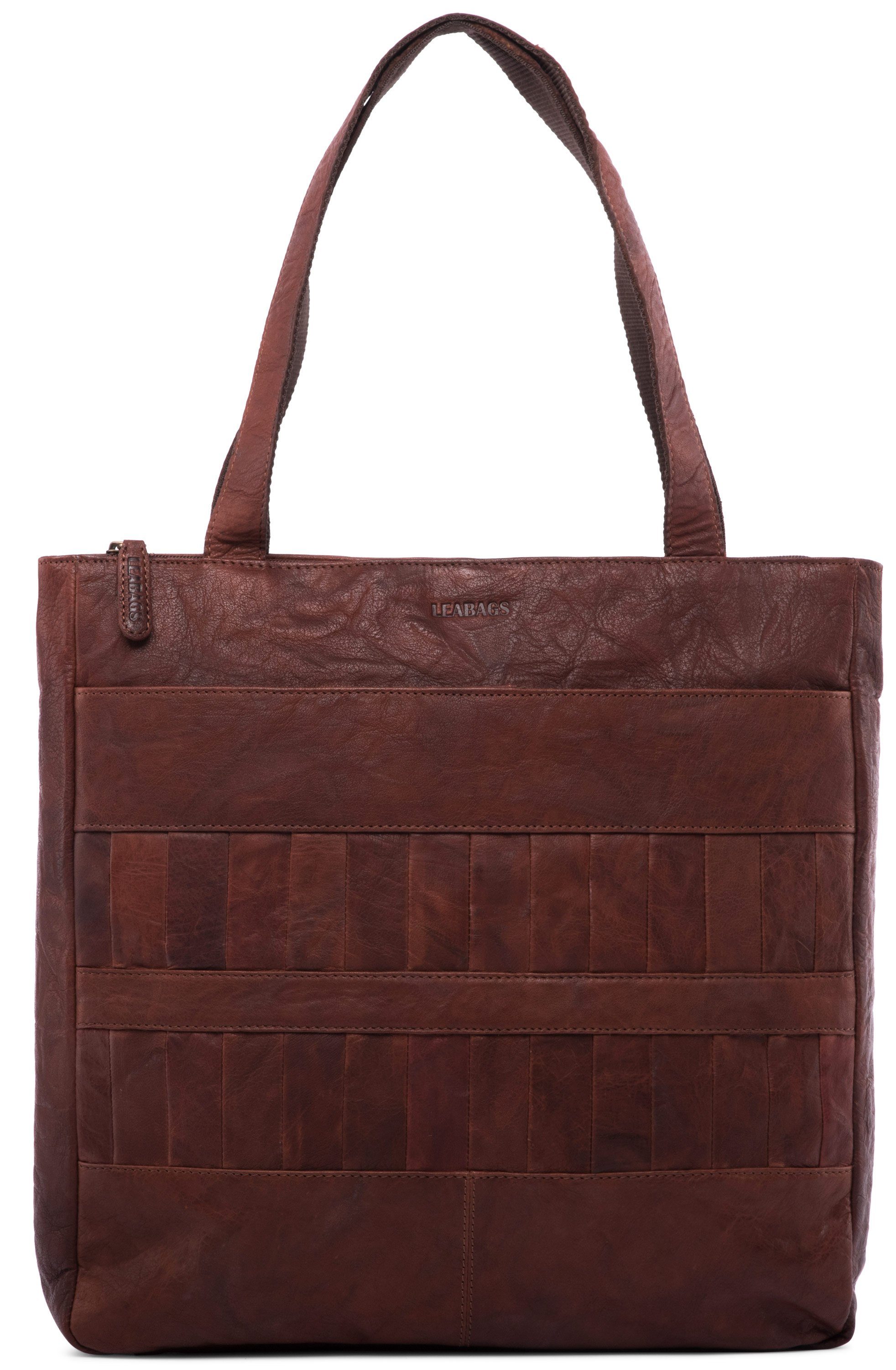 LEABAGS Handtasche »Cirebon«, Handtasche aus echtem Büffel-Leder im Vintage  Look - Bole online kaufen | OTTO