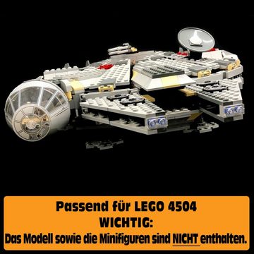 AREA17 Standfuß Acryl Display für LEGO 4504 Millennium Falcon (zum selbst zusammenbauen), 100% Made in Germany