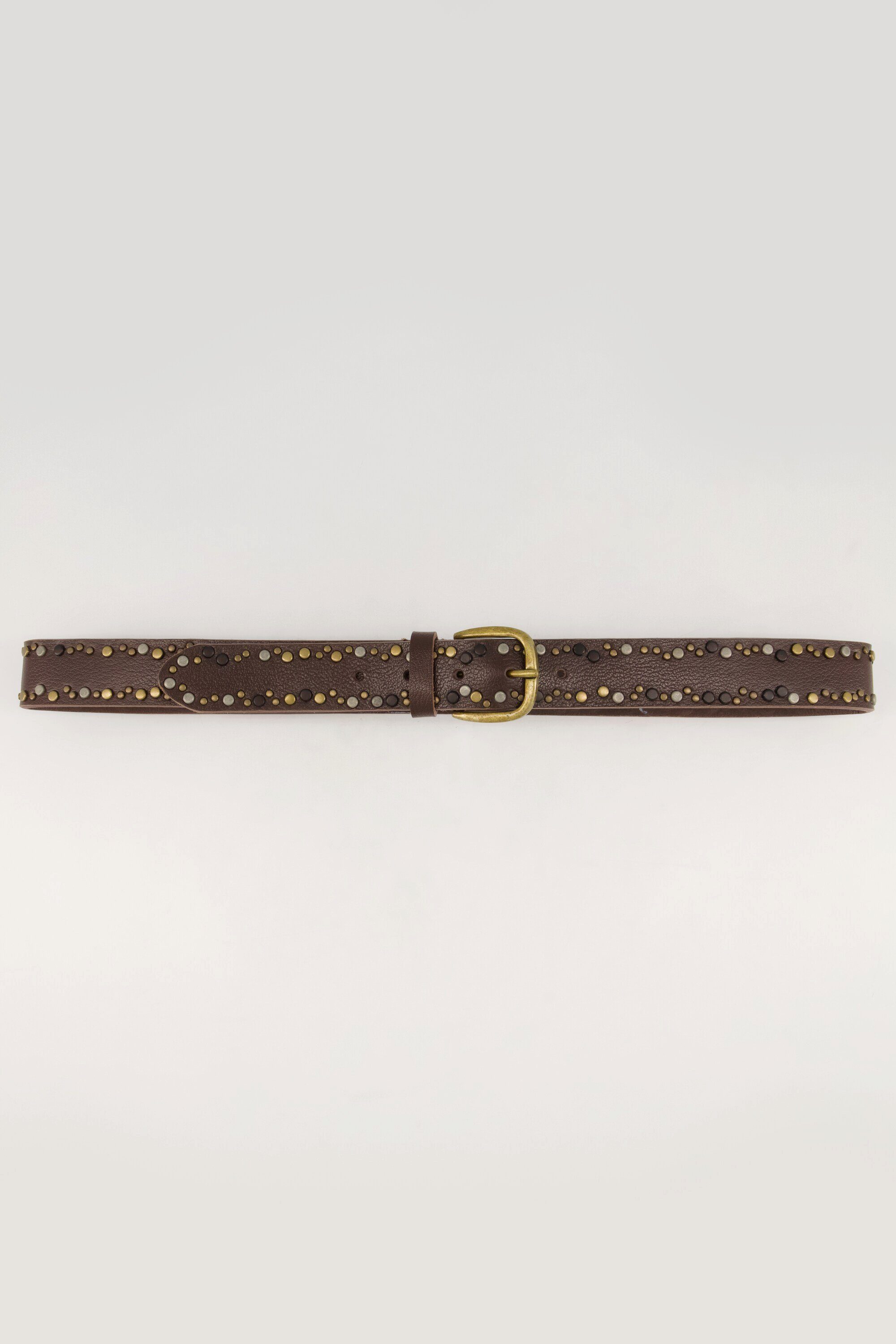 Ulla Popken Hüftgürtel Ledergürtel Nieten