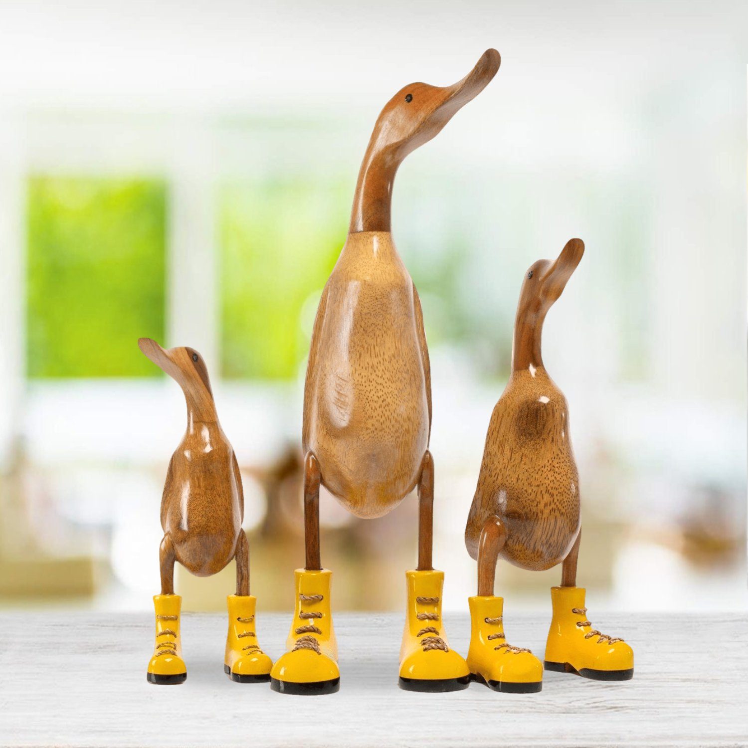 DomDeco Dekofigur Handgefertigte Deko-Figur aus Holz günstig online kaufen