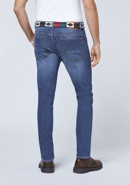 Polo Sylt Slim-fit-Jeans im leicht verwaschenen Look