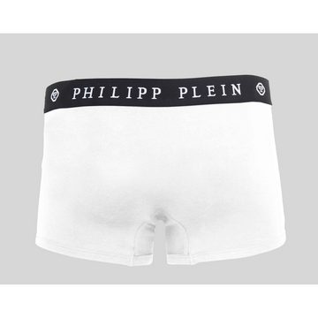 PHILIPP PLEIN Boxershorts PHILIPP PLEIN SKULL PRINT HERREN 2 PACK BOXERS WEIß