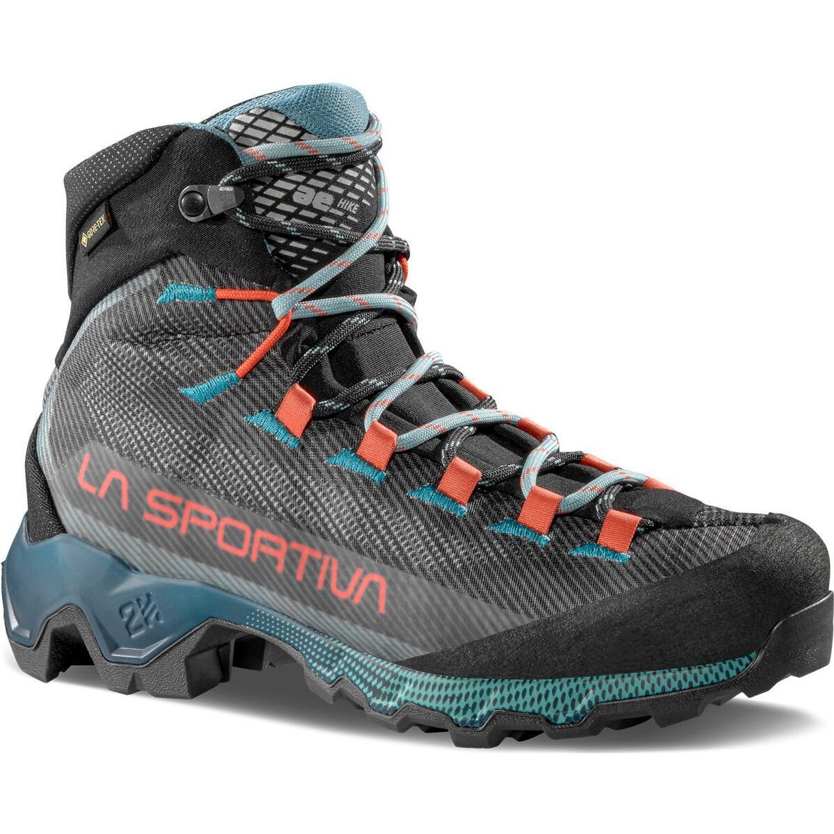 La Sportiva Aequilibrium Hike Woman GTX Hikingschuh Leichter und wasserdichter Wanderschuh für Damen, mit optimalem Halt