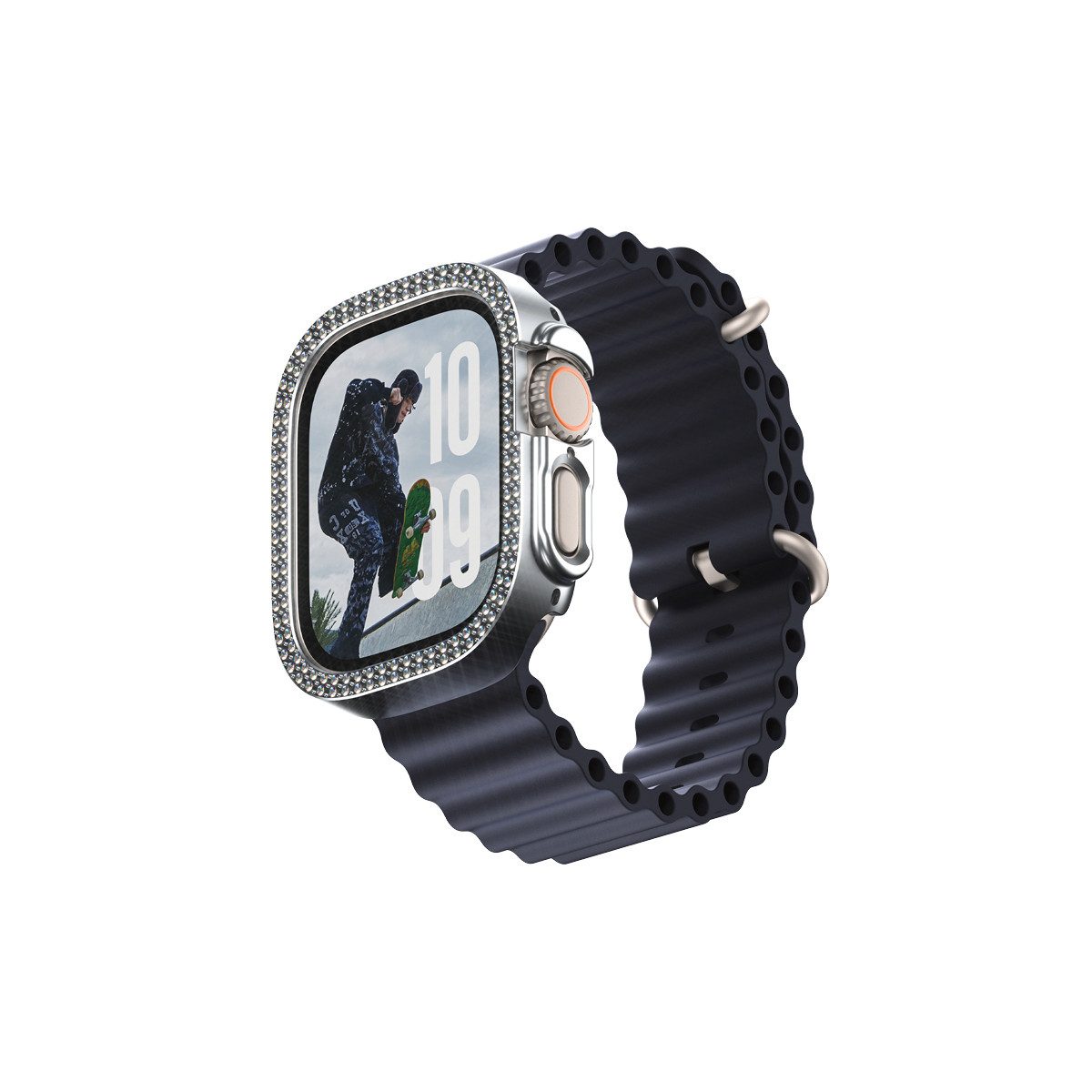 SAFE by PanzerGlass Handyhülle Bling Bumper für Apple Watch Ultra 2, Backcover, Schutzhülle, Handyschutzhülle, Case, Schutzcase, stoßfest