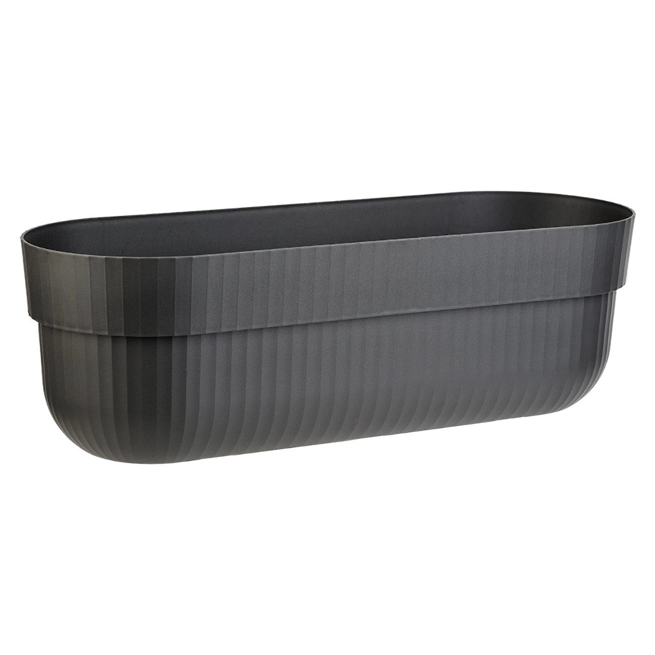 Engelland Blumenkasten mit Wasserspeicher/Drainagesystem und Abstandshalter (Vorteils-Set, 1 St), Blumentopf, 50 cm, PP-Kunststoff, Balkonkasten, länglich, formstabil