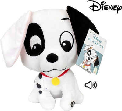 Disney Kuscheltier Kuscheltier Plüsch Dalmatiner Plüschtier XXL Plüsch Hund Hündchen 28cm (1-St), Super weicher Plüsch Stofftier Kuscheltier für Kinder zum spielen