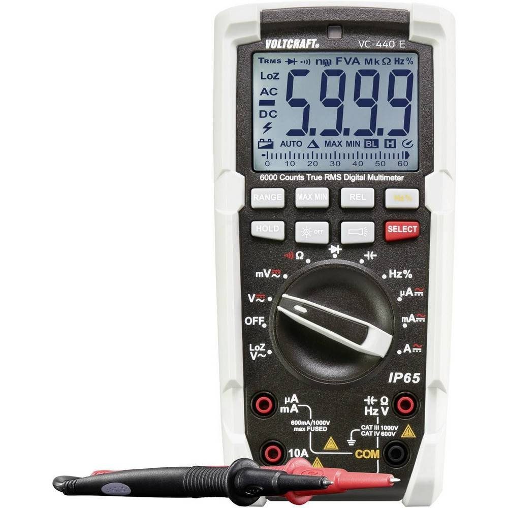 (IP65) Strahlwassergeschützt VOLTCRAFT Multimeter, Multimeter