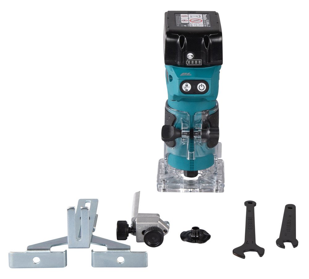 Makita Akku-Fräse Makita Akku-Kantenfräse DRT52Z 18V 6 mm • 30.000 min⁻¹