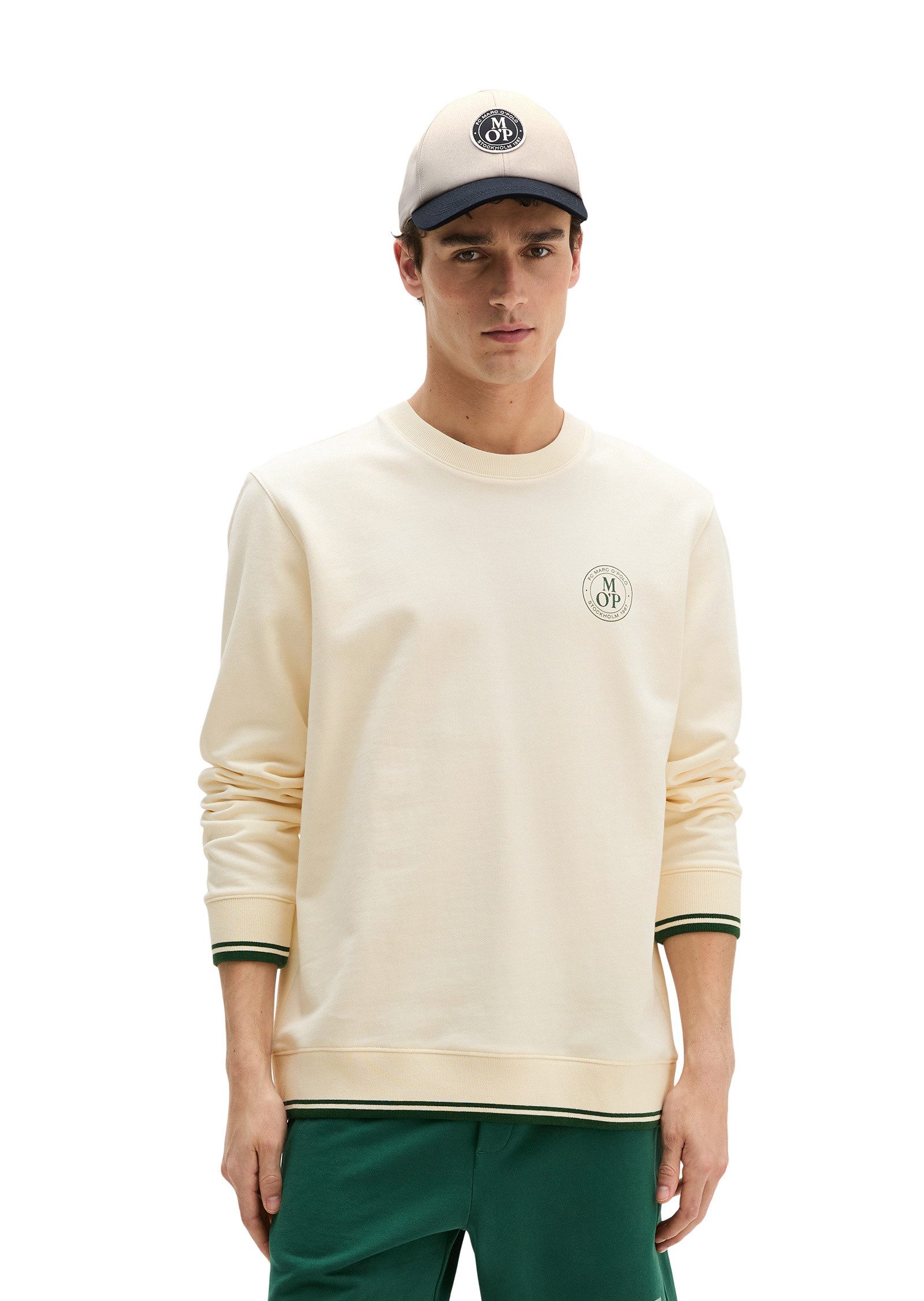 Marc O'Polo Sweatshirt mit Fußball-Rückenprint
