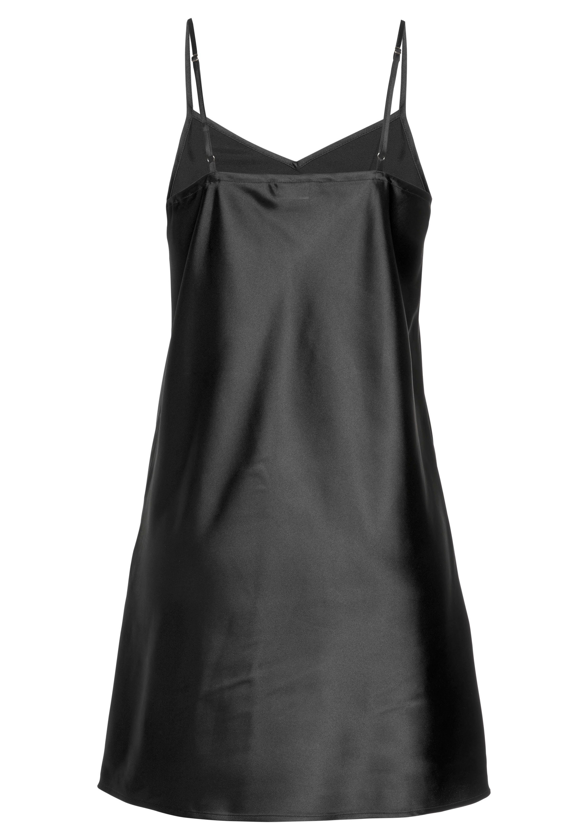 LASCANA Negligé in edler Satin-Qualität