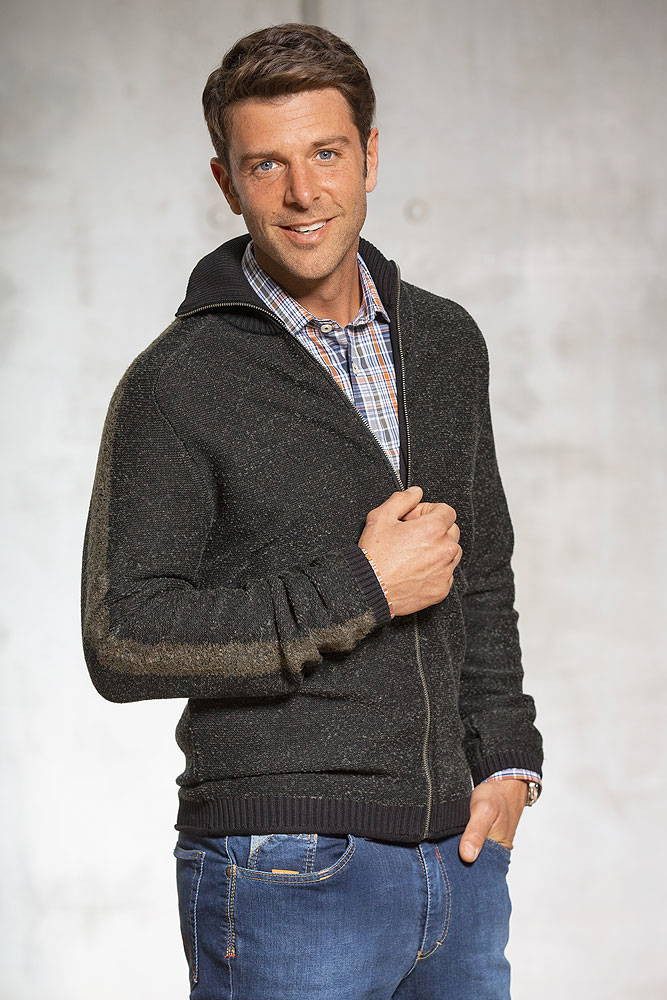 Mode Monte Carlo Strickjacke