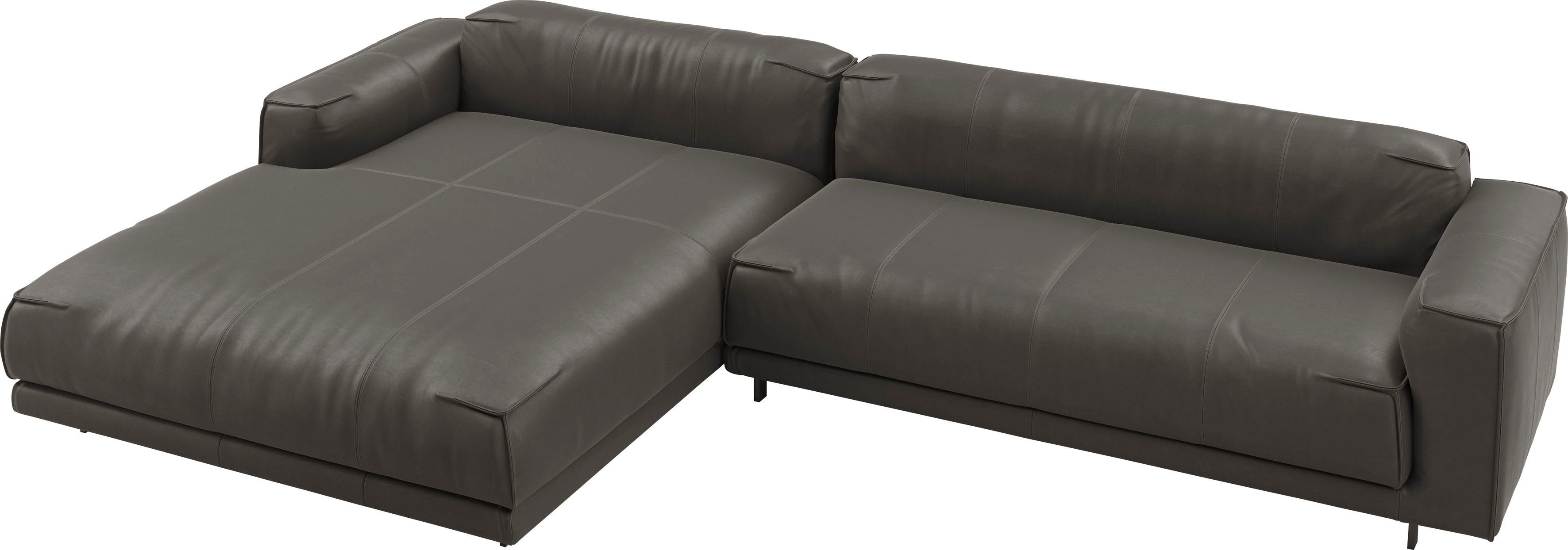 freistil ROLF BENZ Ecksofa freistil 136, Meisterwerk der Handwerkskunst, hochwertige Polsterung, mit besonderer Nahtverarbeitung