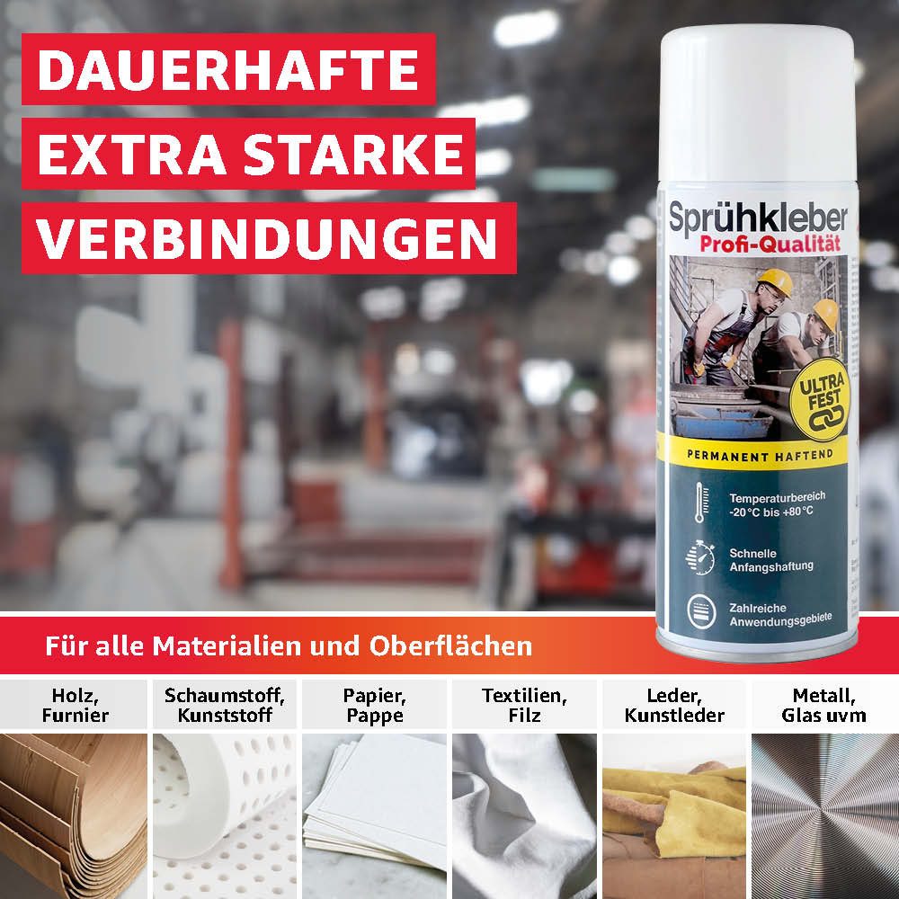 Everglue Sprühkleber Everglue Sprühkleber in Profi-Qualität günstig online kaufen