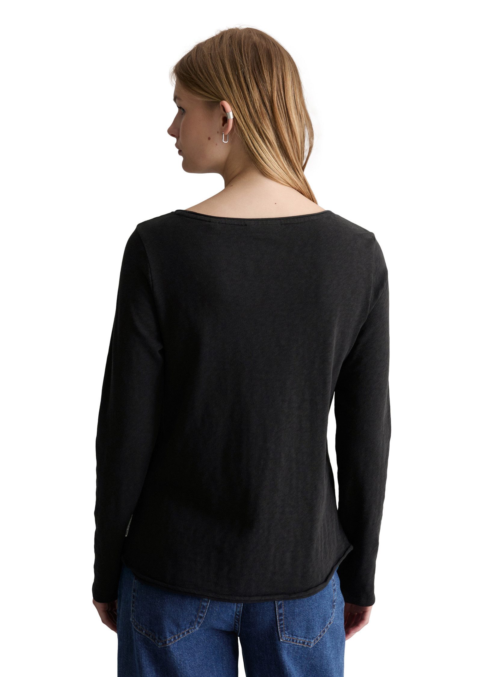 Marc O'Polo DENIM Langarmshirt aus Organic Cotton