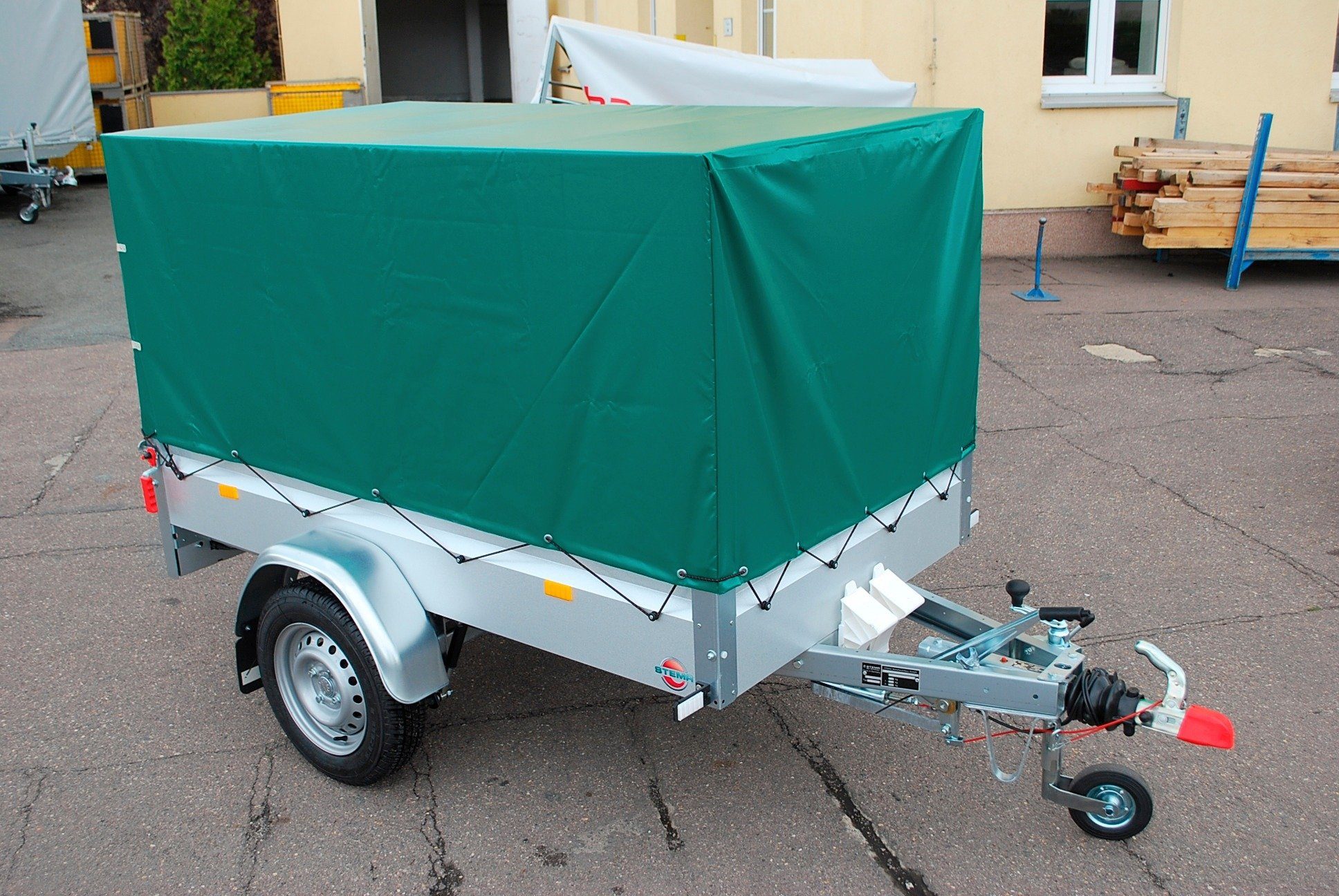 STEMA PKWAnhänger »Basic 850«, Set, inkl. Plane OTTO