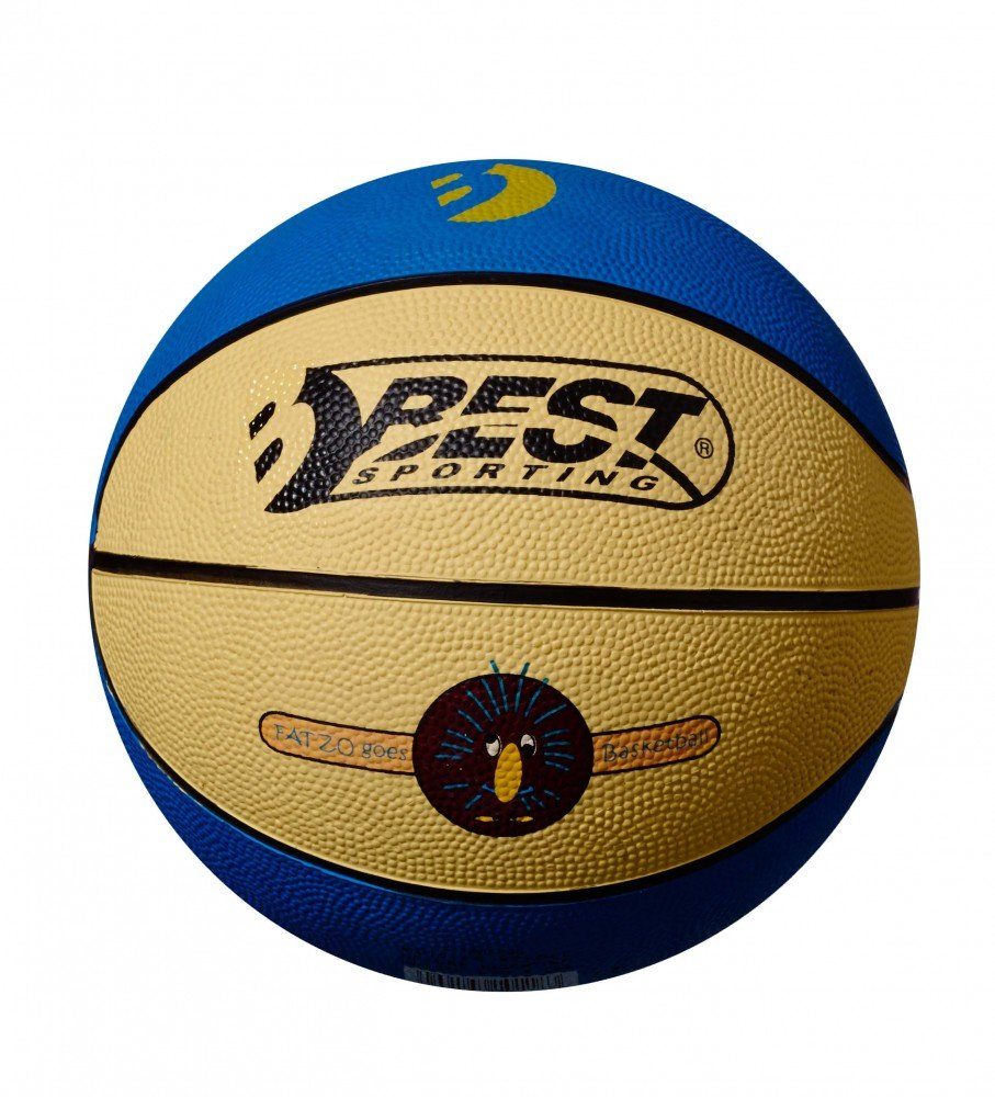 Best Sporting Basketball blau/creme