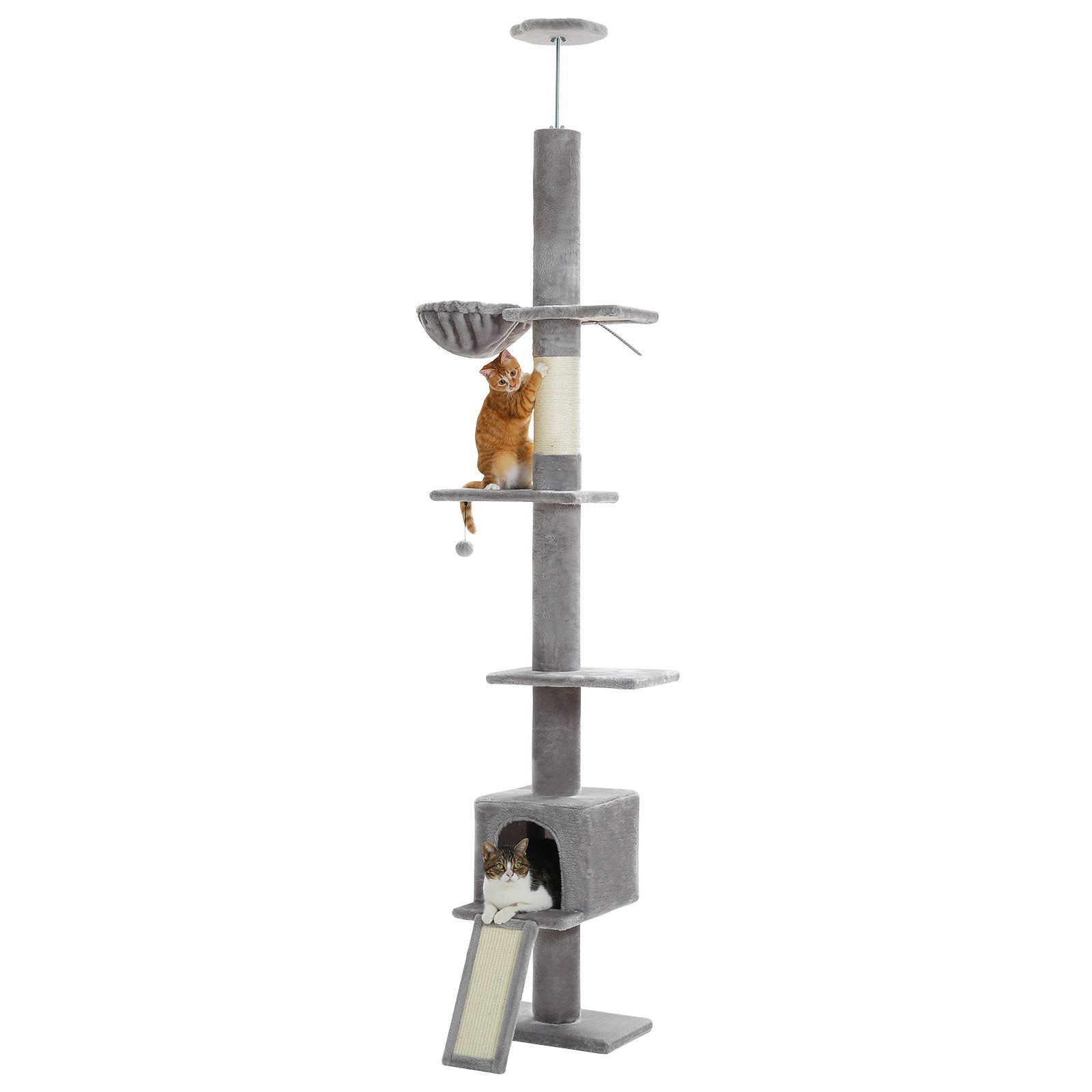 PAWZ Road Kratzbaum Kratzbaum deckenhoch, höhenverstellbar (216-273cm), Kat günstig online kaufen