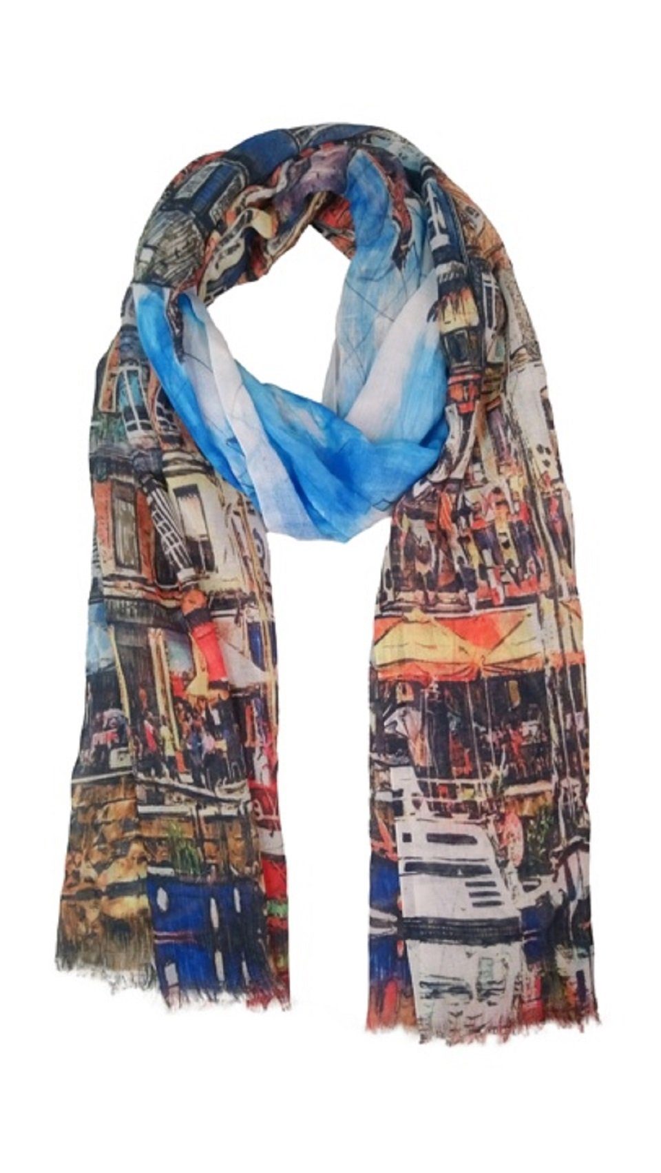 Capelli New York Halstuch Tuch mit Fotodruck