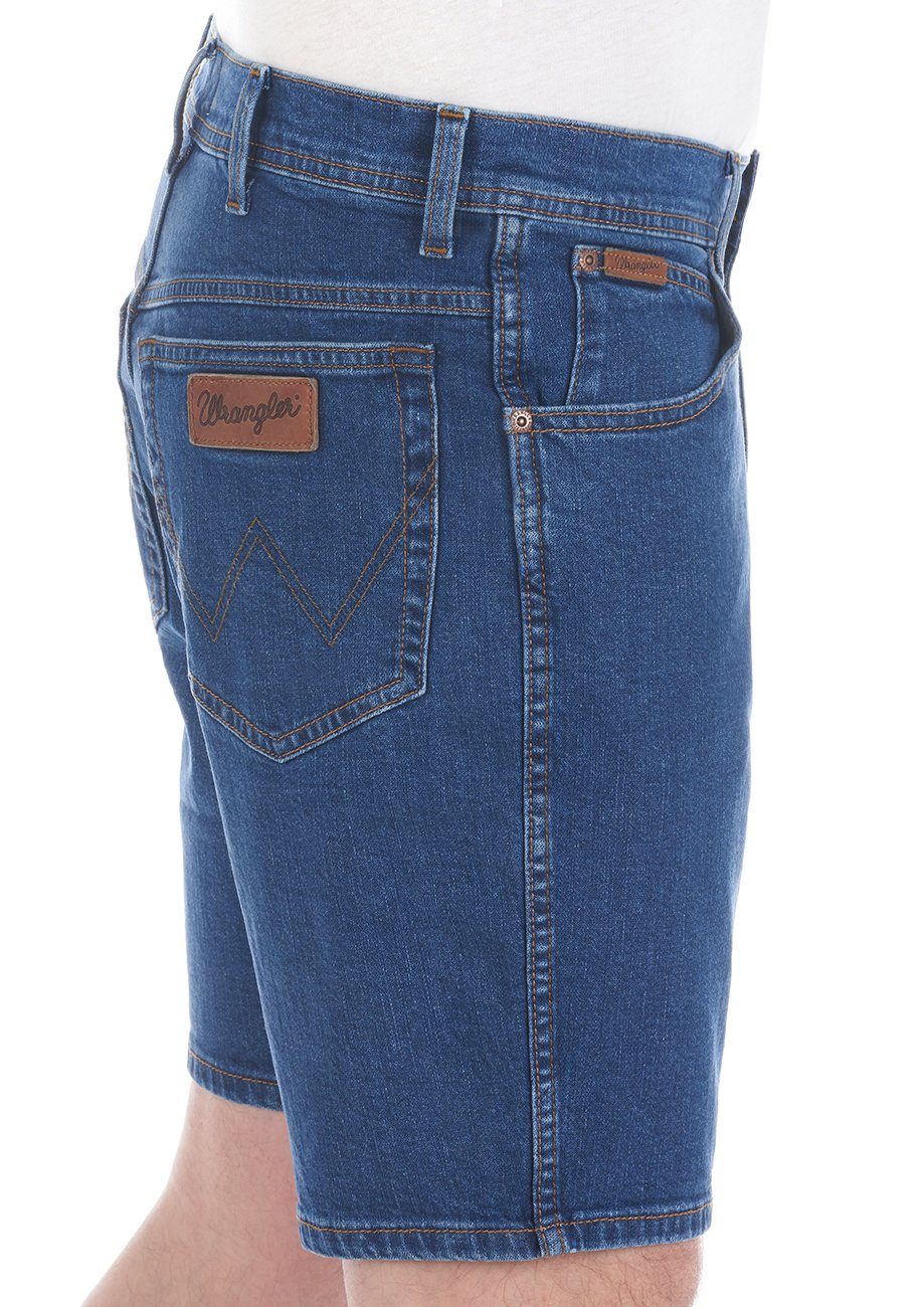 Wrangler Jeansshorts Herren Shorts Texas Regular Fit Bermudashorts mit Stretch
