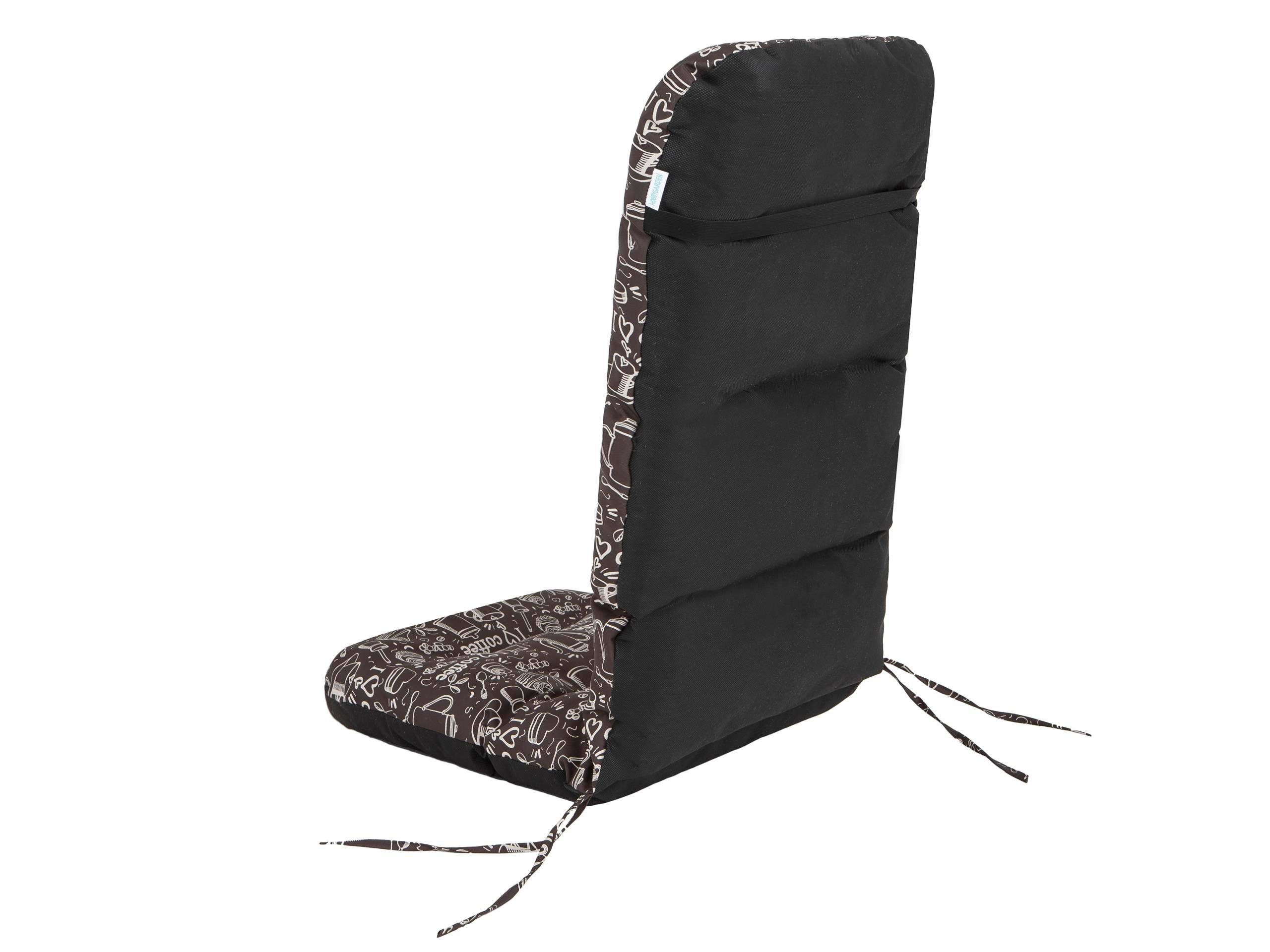 Bjird Hochlehnerauflage Gartenstuhlauflagen 123x48x8 cm, Polsterauflage, günstig online kaufen