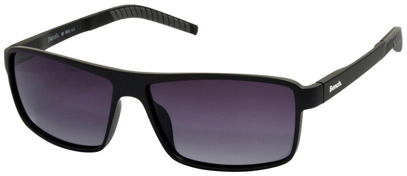 (1-St) Form Bench. in schwarz sportlicher Sonnenbrille