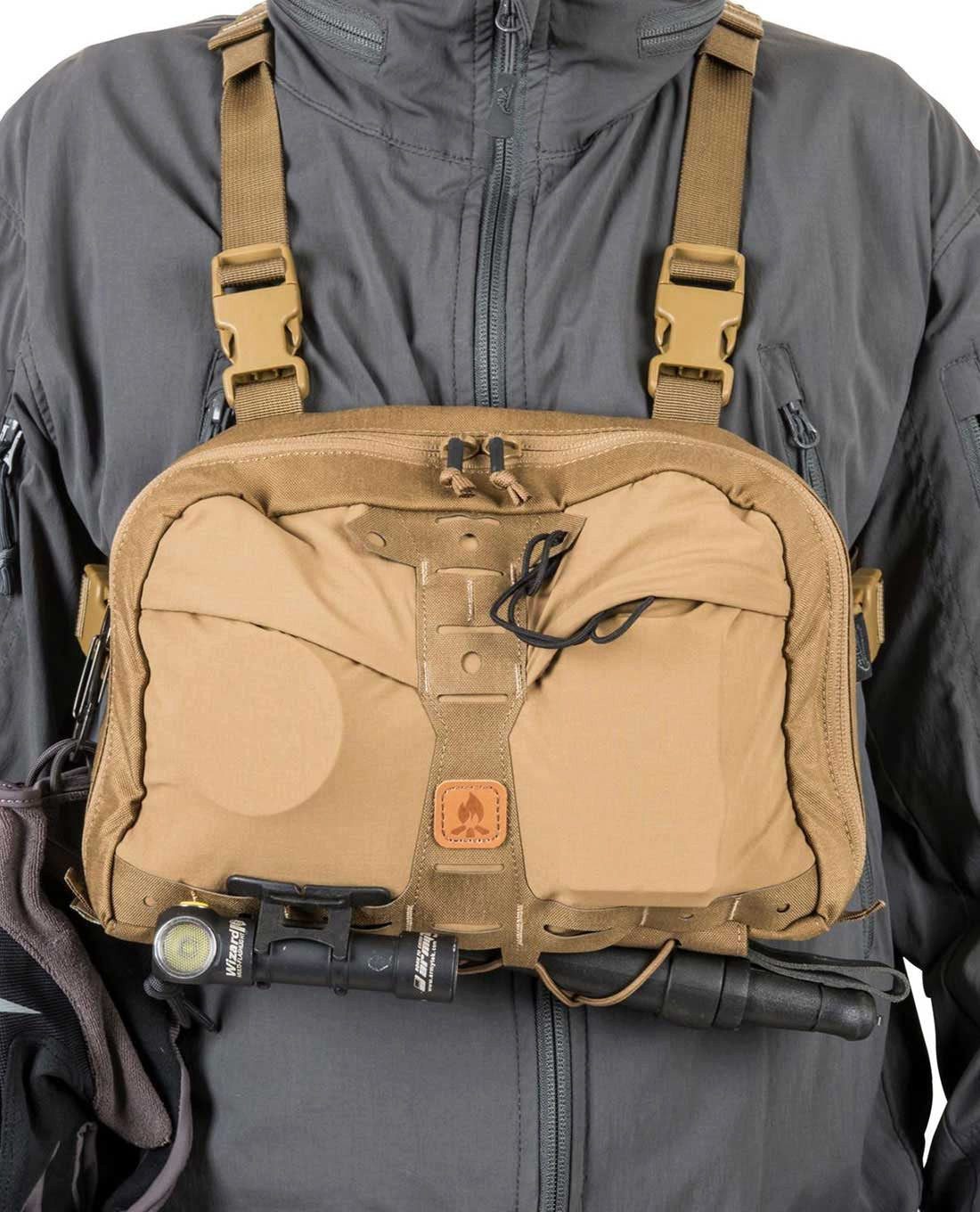 Helikon-Tex Umhängetasche Chest Pack Numbat - Earth Brown / Clay B
