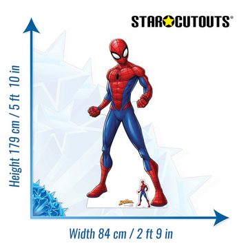 empireposter Dekofigur Spider-Man - Spiderverse - Pappaufsteller Standy - 84x179 cm