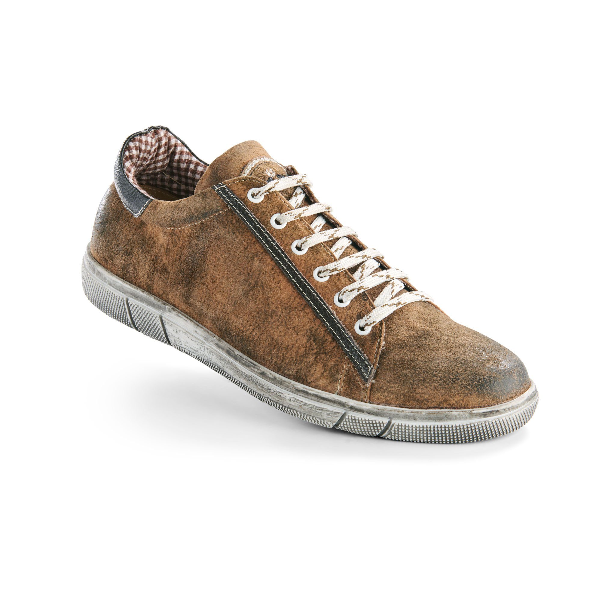 Steinnacher Bärbel Herren Sneaker Siegfried wood-Nappato braun Sneaker günstig online kaufen