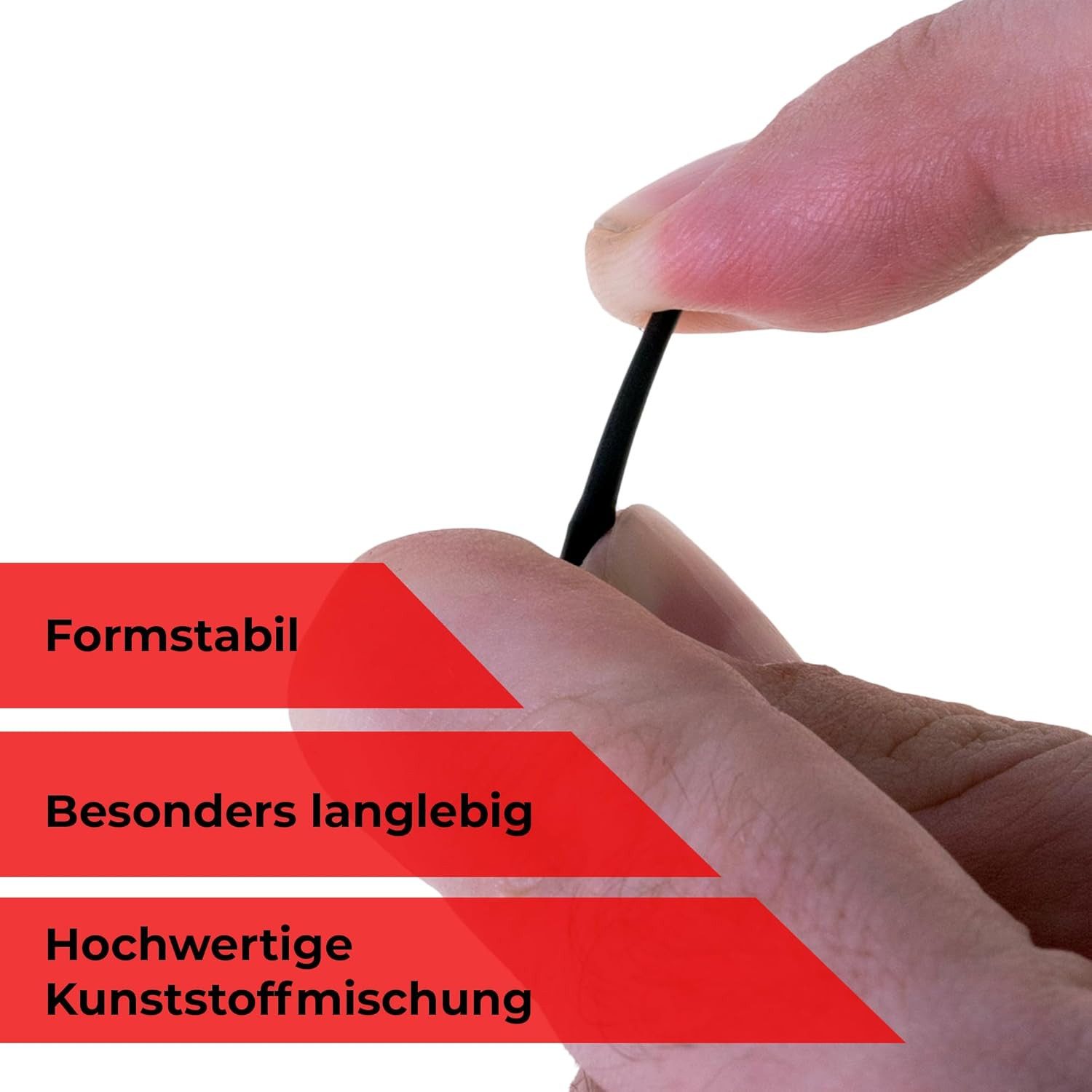 Winsport Dartpfeil Karella Profi Dartspitzen Keypoint, 2BA Gewinde, 1000 Stück, schwarz