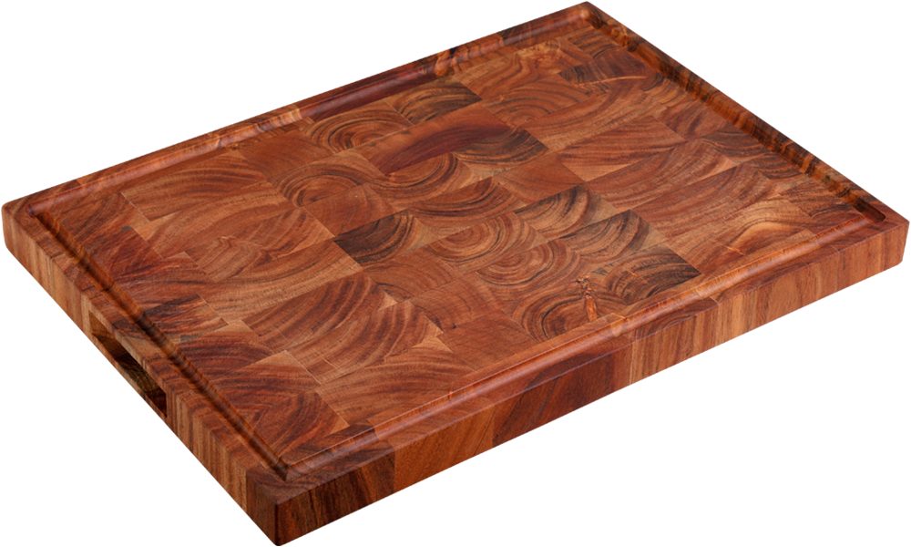 KESPER® Tranchierbrett Schneidebrett aus Akazie, FSC, Massivholz, (1-St)