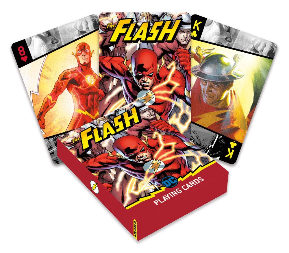 Aquarius Spielesammlung DC Comics Spielkarten The Flash