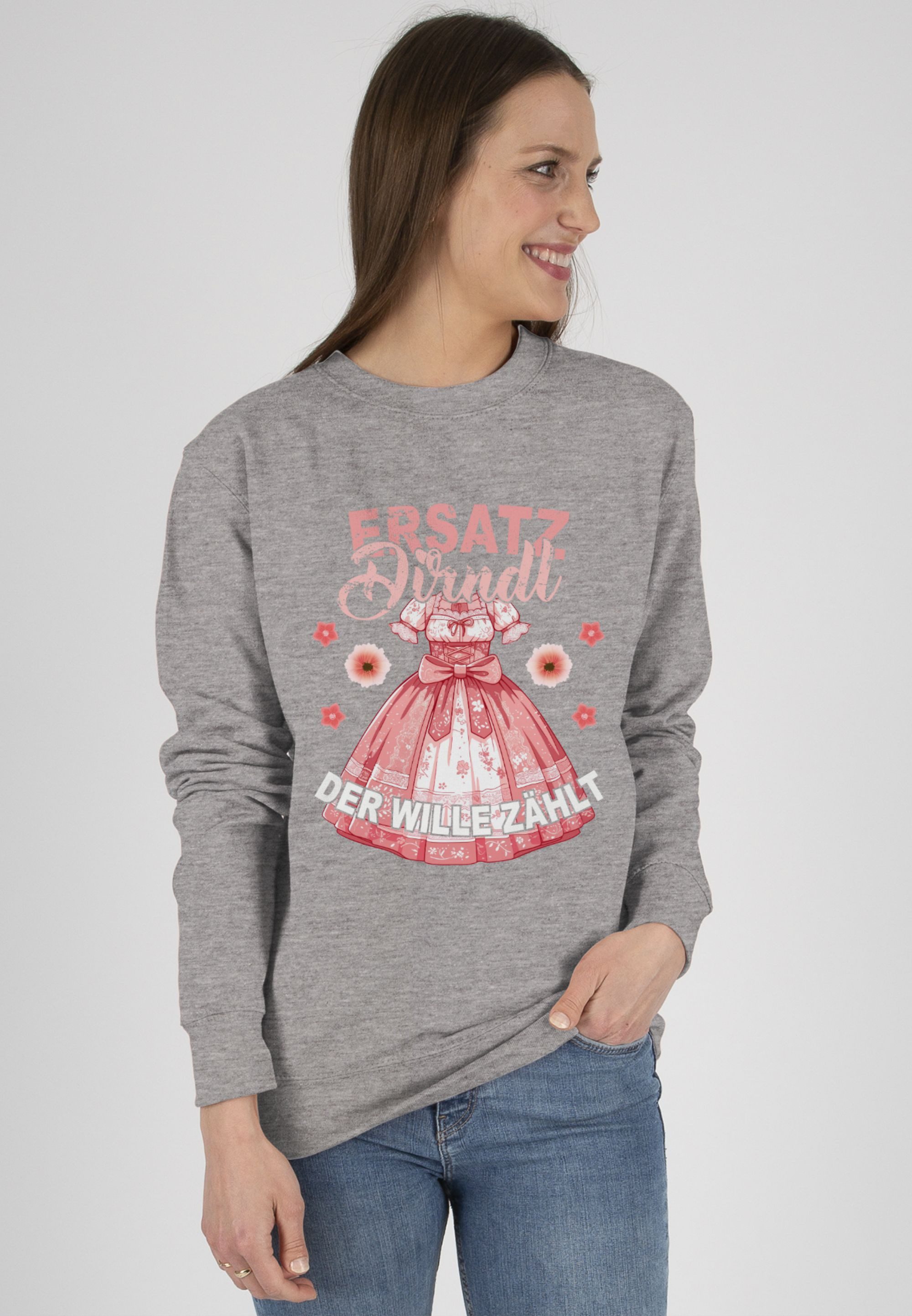 Shirtracer Sweatshirt Ersatz Dirndl - Der günstig online kaufen