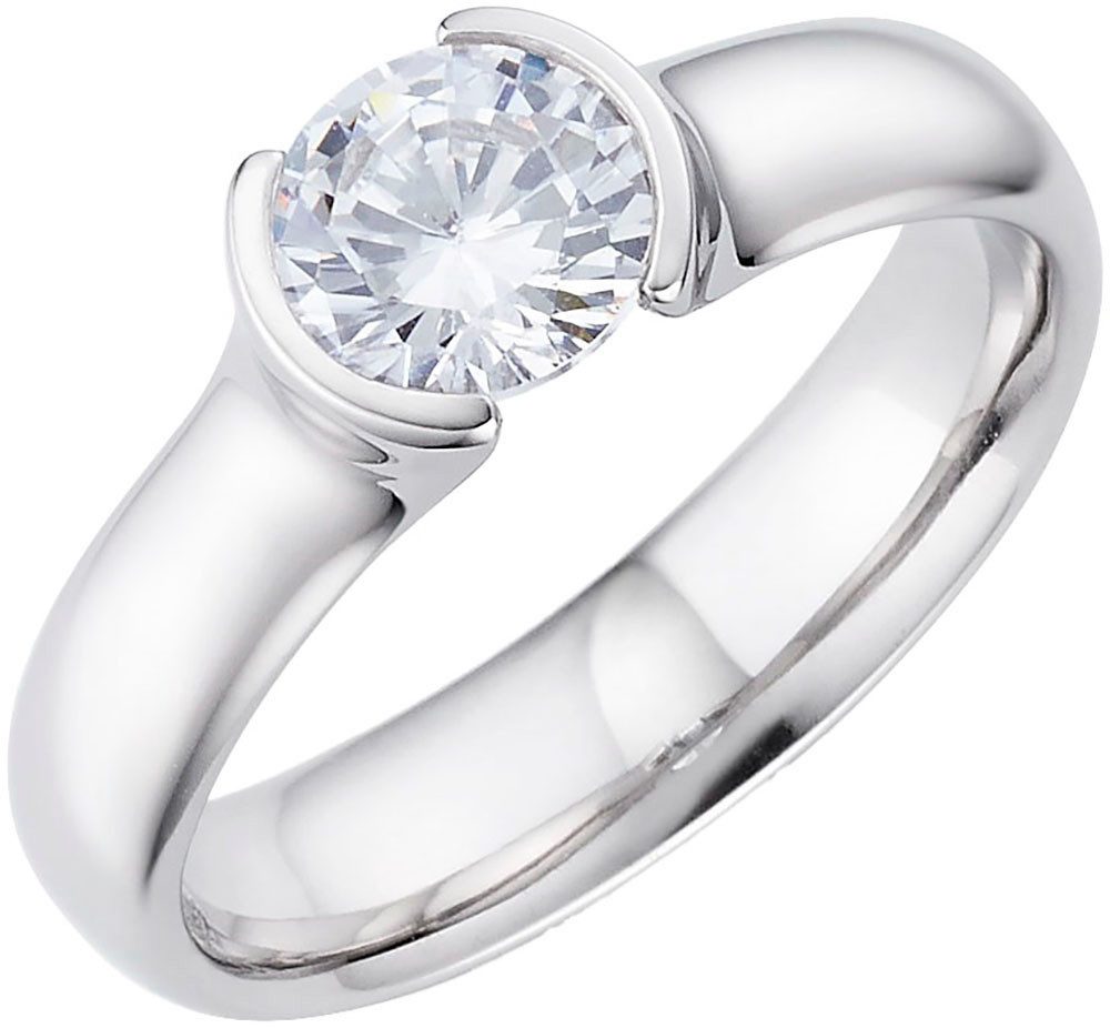 HECHTER PARIS Fingerring Schmuck Geschenk Silber 925 Damenring, mit Zirkonia (synth)