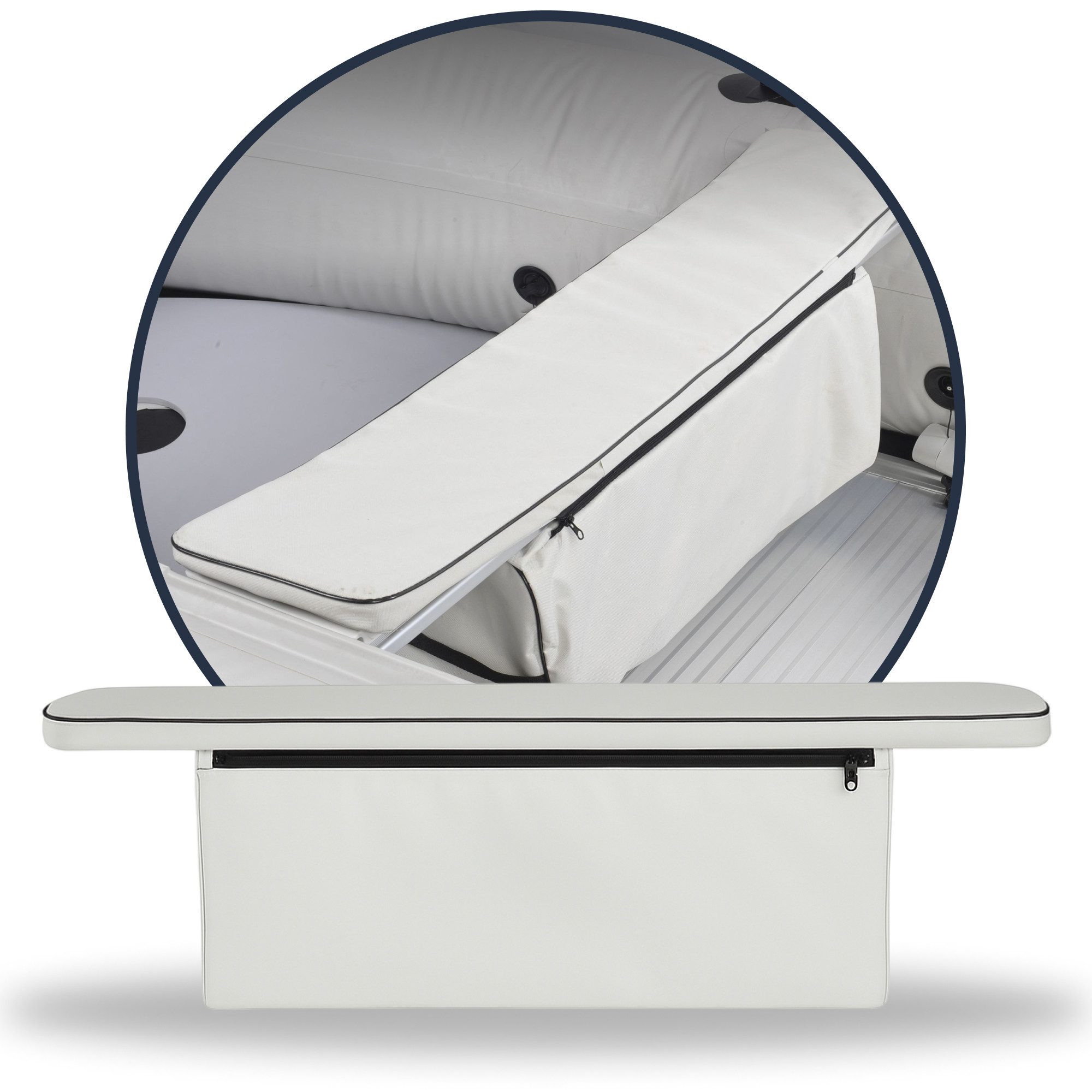 NEMAXX Schlauchboot NEMAXX® Professional Sitzbanktasche [EXTRA WEICH & BEQUEM]