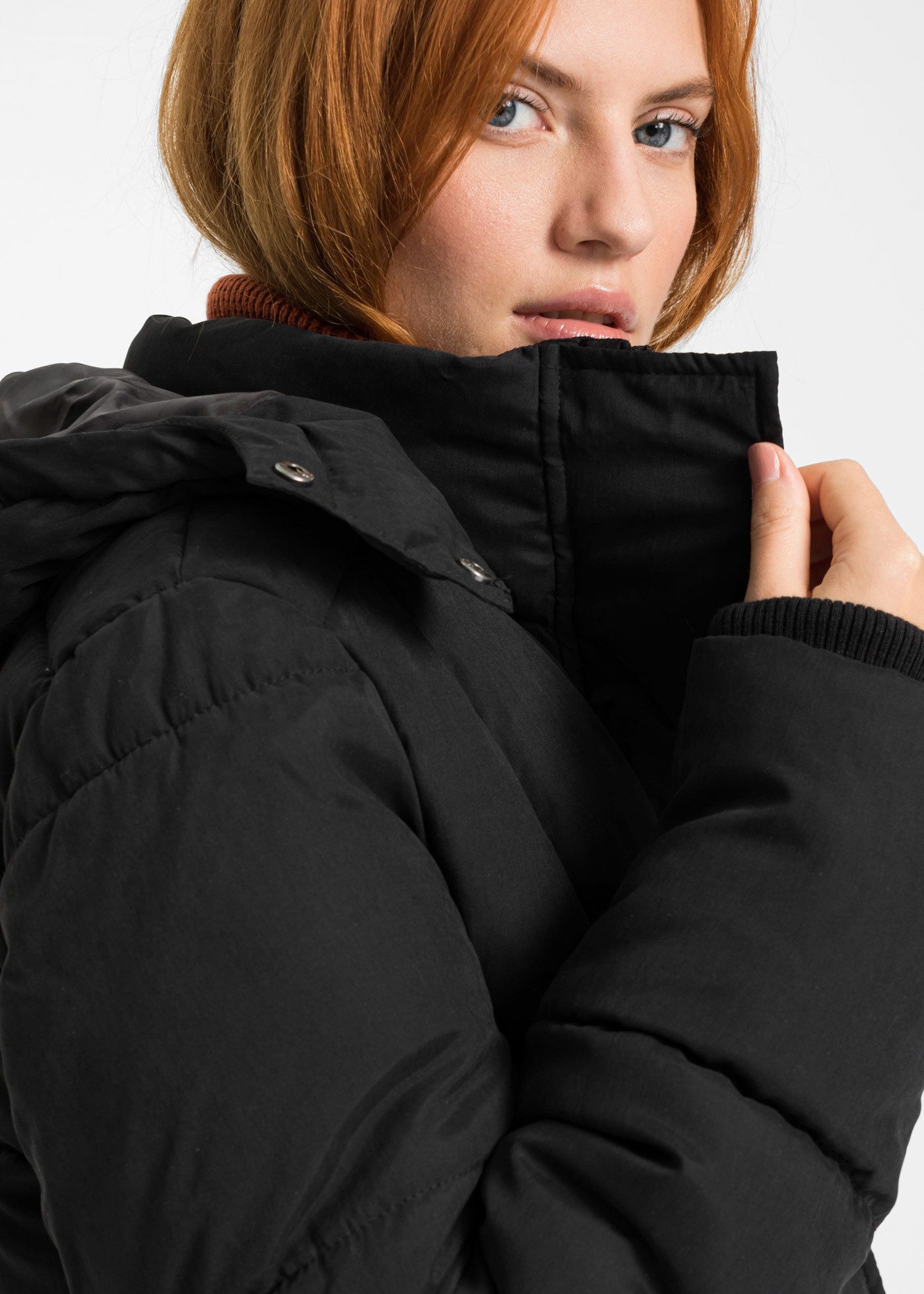 bonprix Winterjacke mit abnehmbarer Kapuze, Loose Fit – Bild 4 von 5