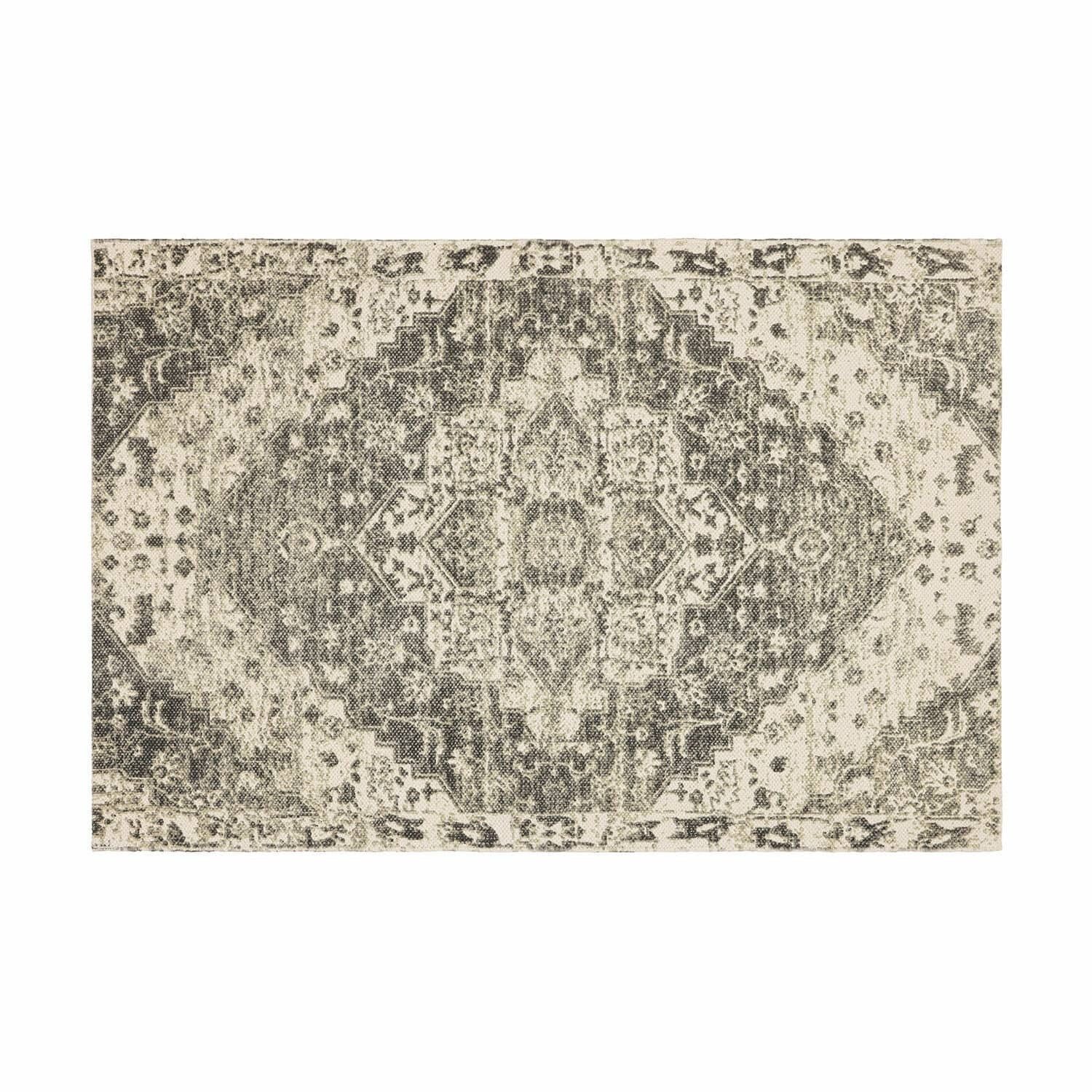 Mirabeau Badematte Badematte Davis grau, Höhe 70.0 mm, 100% Baumwolle günstig online kaufen