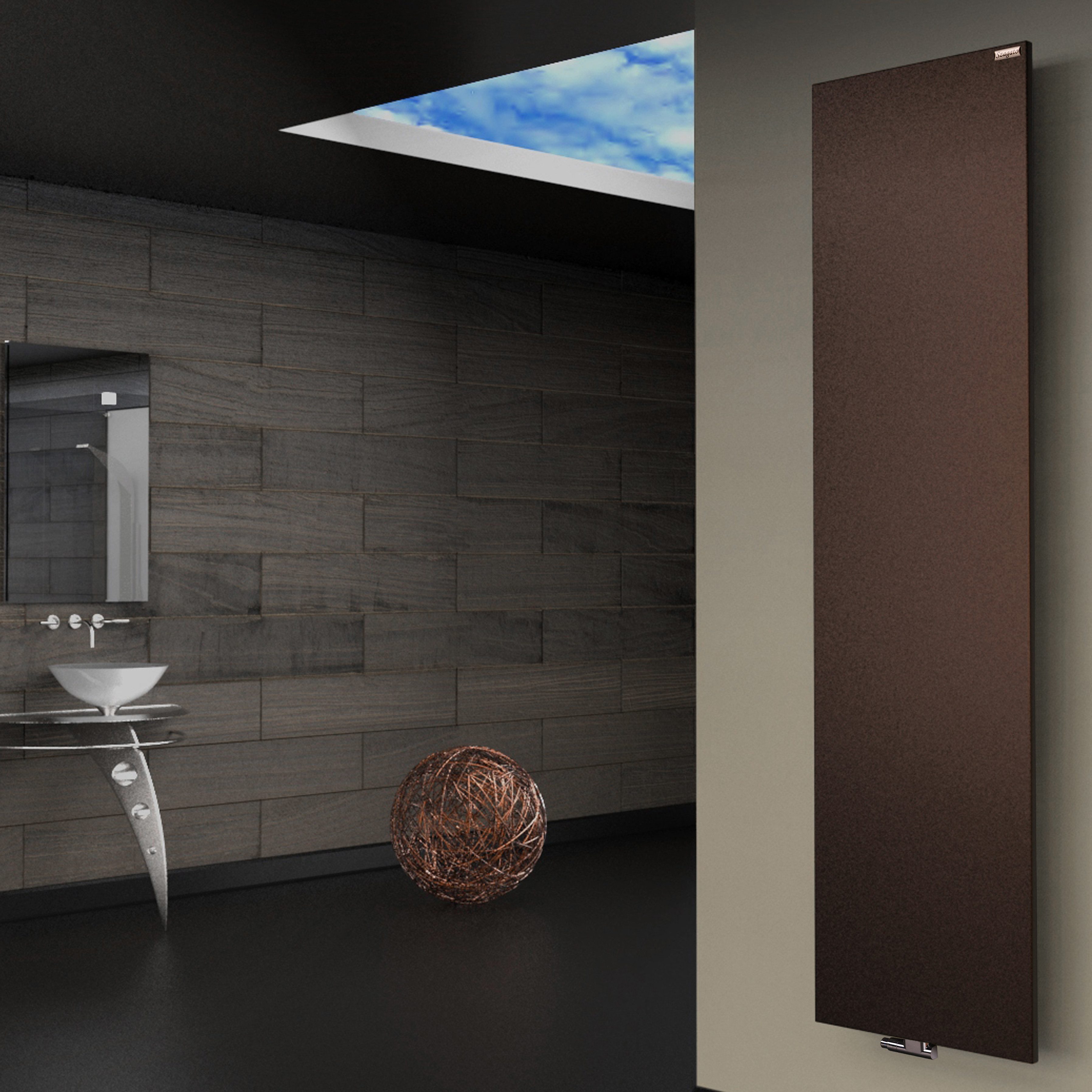 Szagato Badheizkörper Badheizkörper Design Mirror Steel 3 (alle Ausführungen) SZAGATO Paneel, 5 Jahre Garantie, Made in Germany