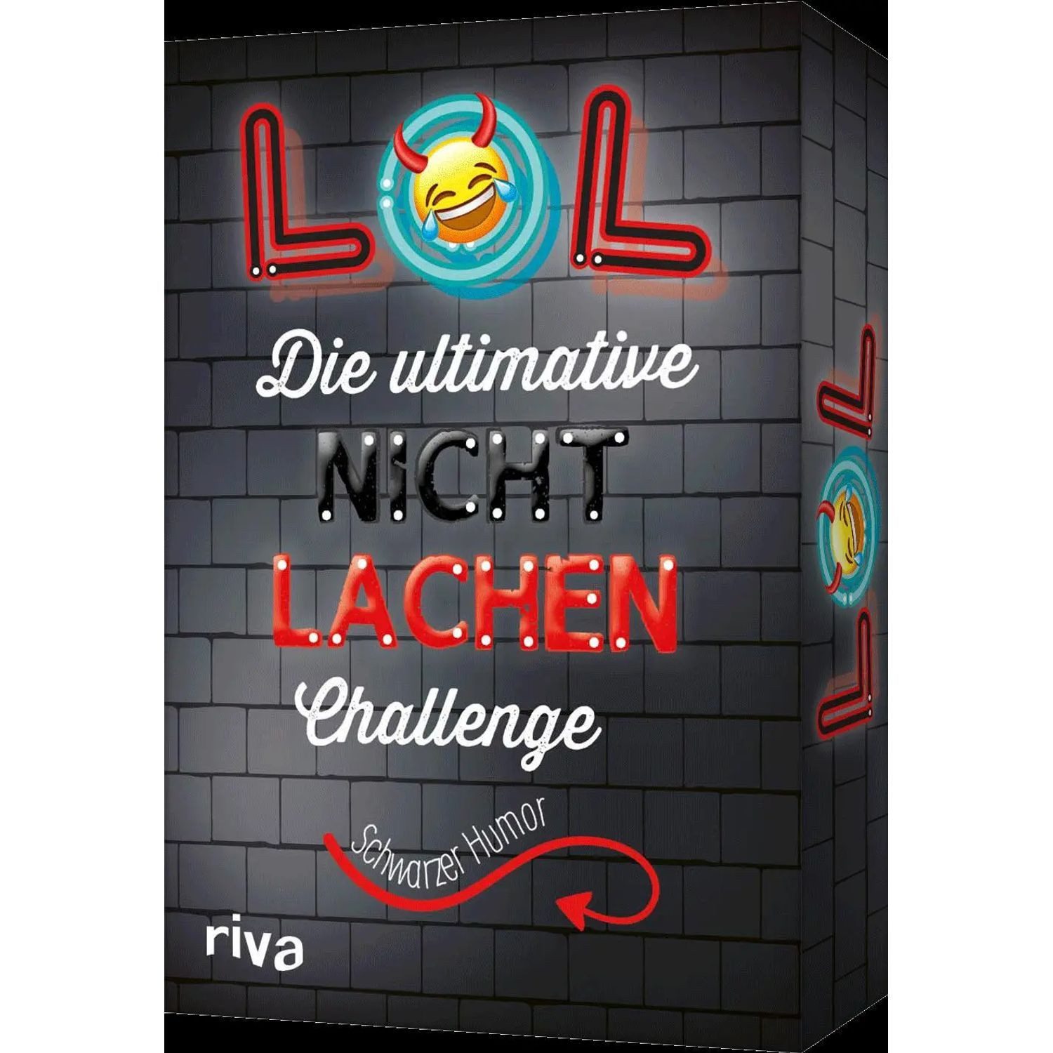 Riva Spiel LOL - Die ultimative Nicht-lachen-Challenge - Schwarzer Humor