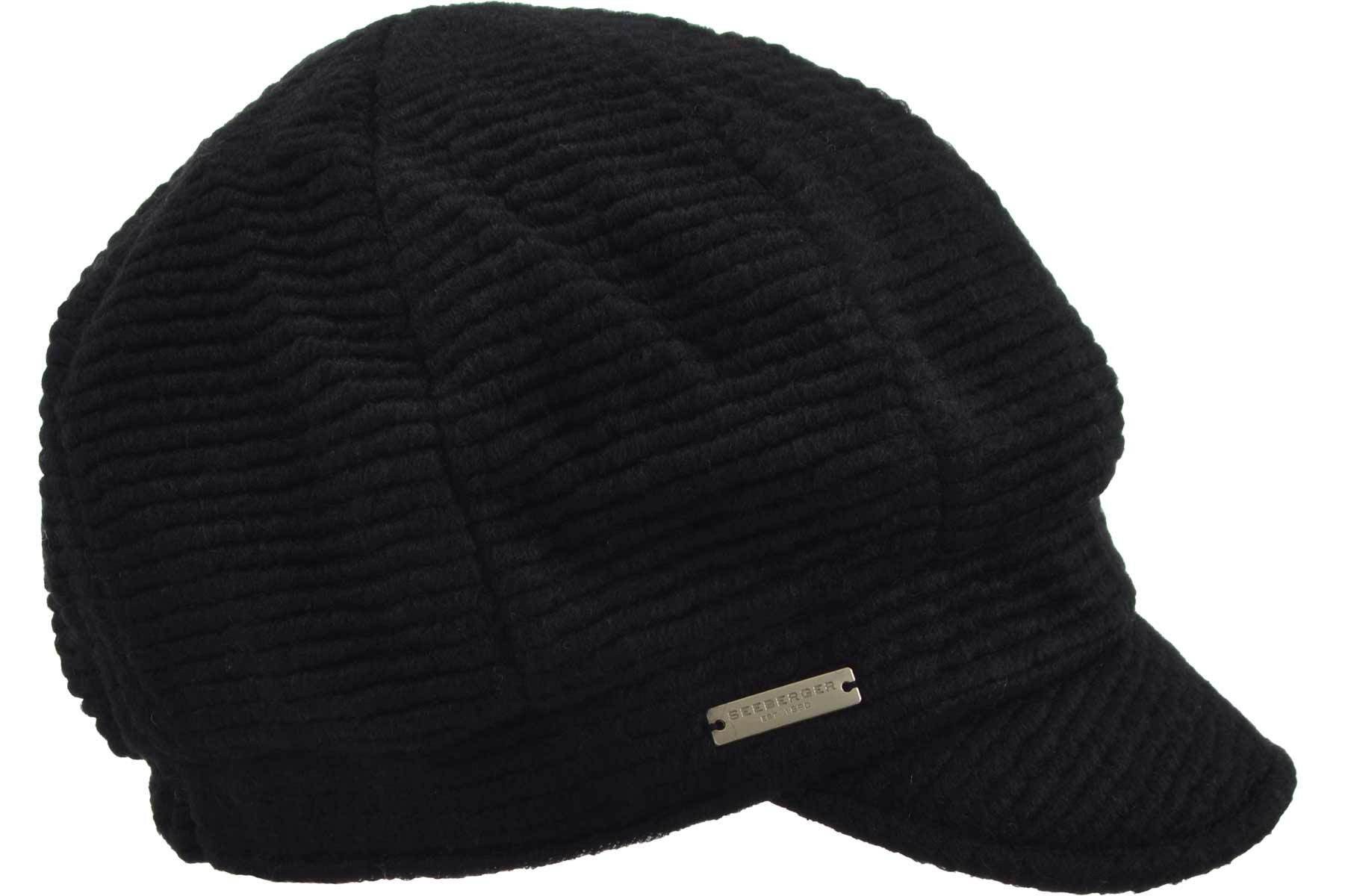 Seeberger Ballonmütze Wollmischstoff Ballonmütze 19738-0 günstig online kaufen